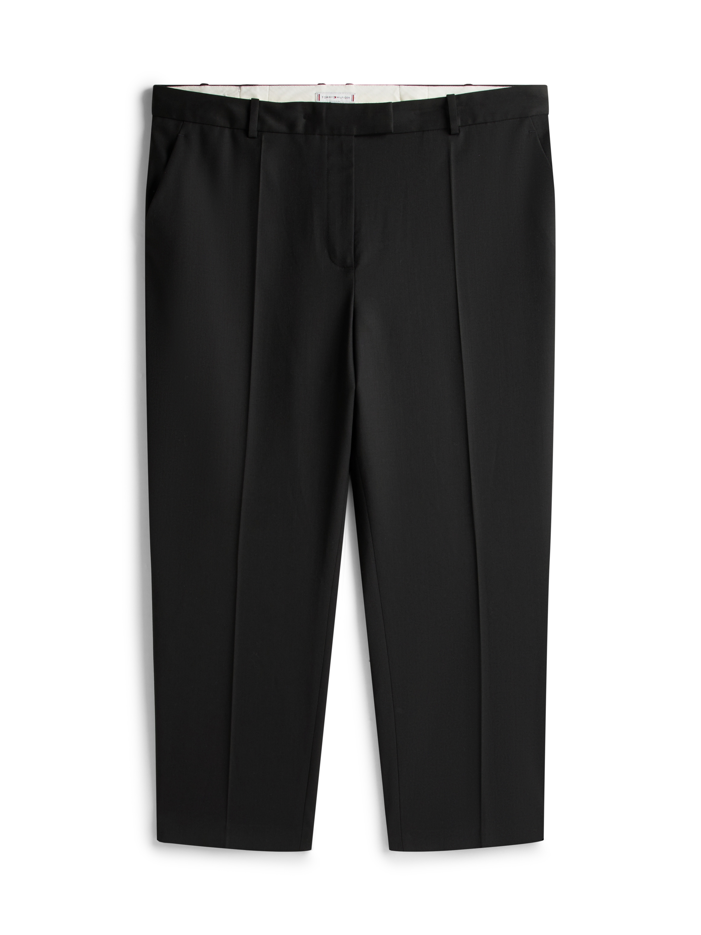 Tommy Hilfiger Curve Anzughose »CRV TIMELESS WOOL SLIM STRT PANT«, in großen Größen, mit Wolle