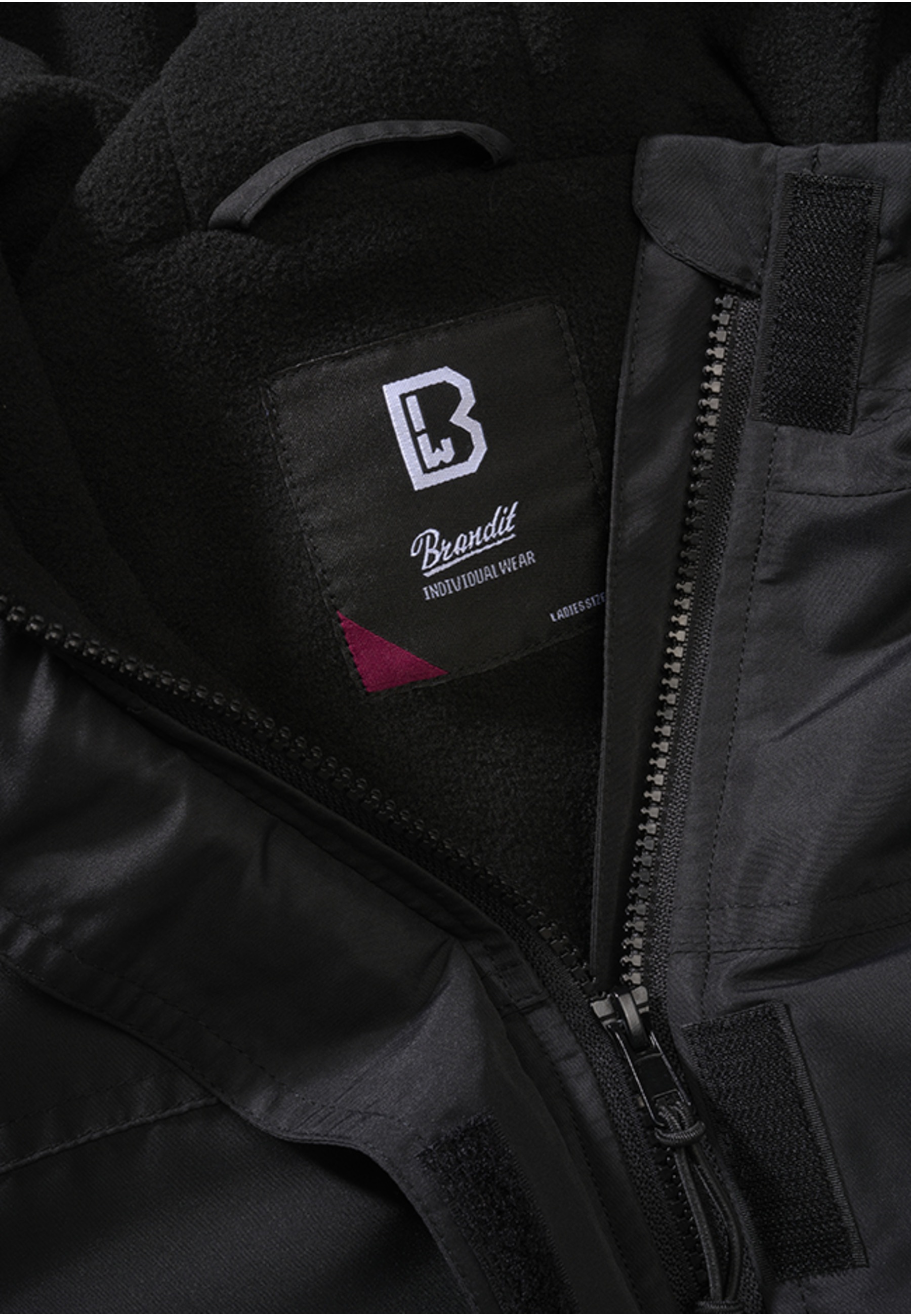 Brandit Hardshell Jacket Black M 2