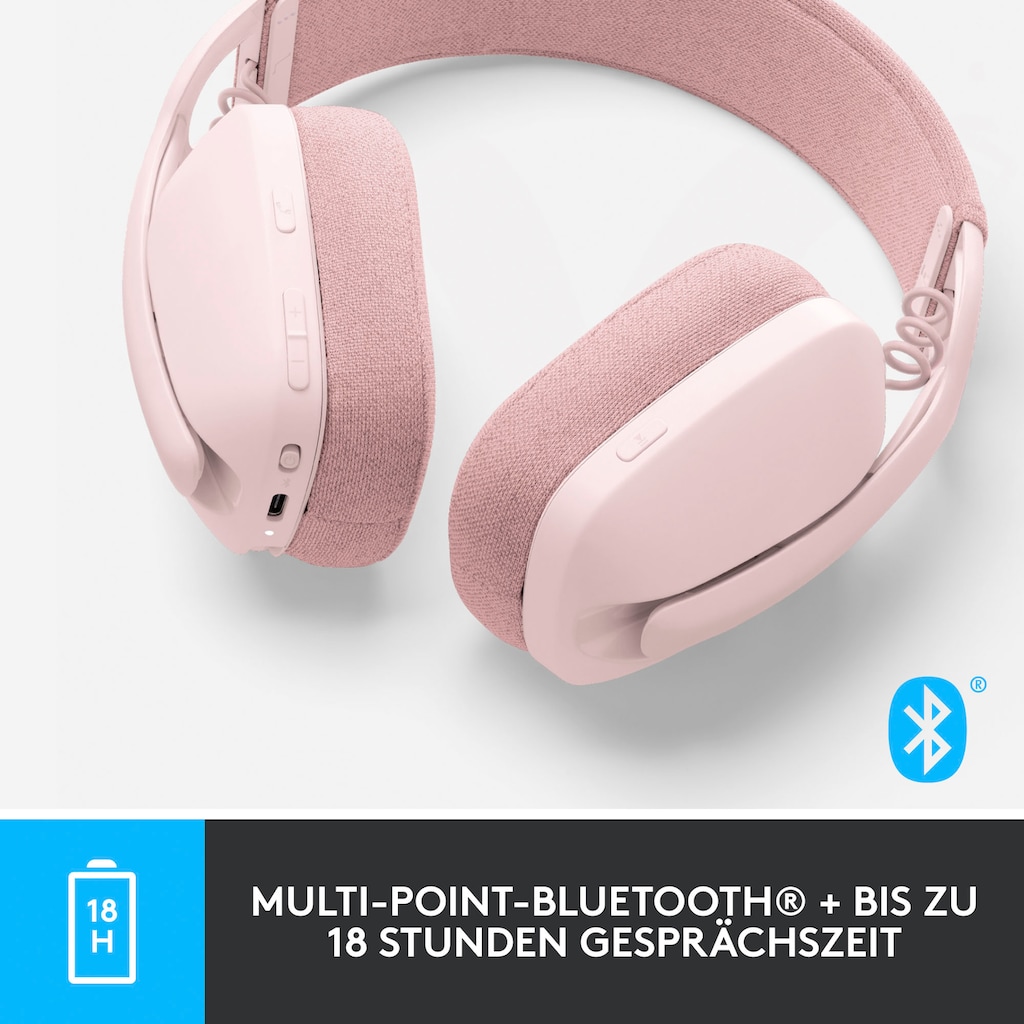 Logitech Gaming-Headset »Zone Vibe 100«, Bluetooth, Noise-Cancelling