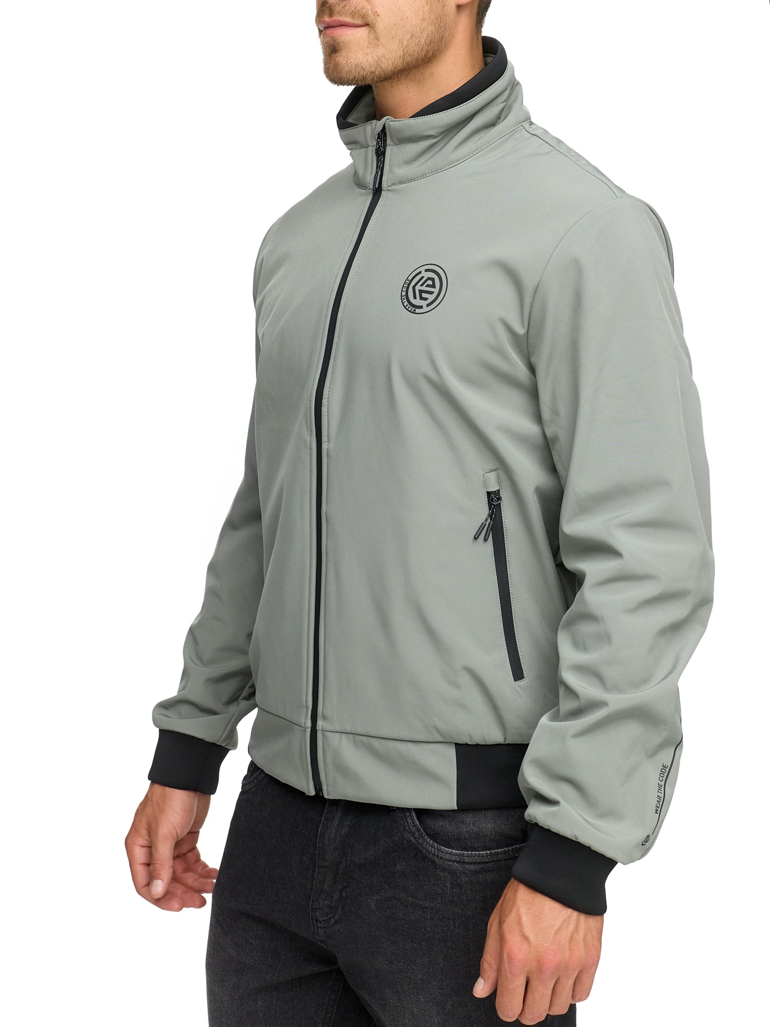 Indicode Softshelljacke »INRoute Jacket« ohne Kapuze