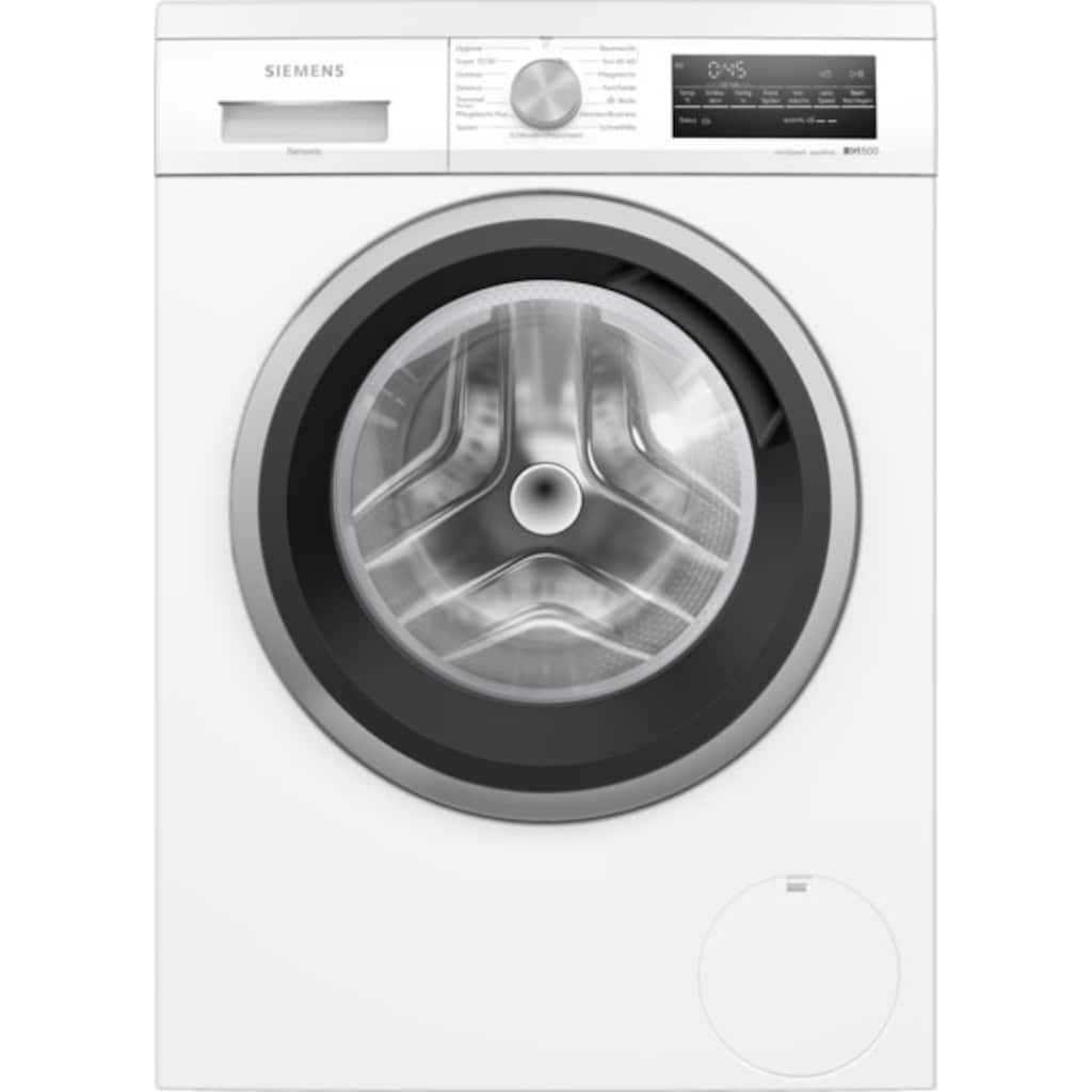 SIEMENS Waschmaschine »WU14UTA8«, iQ500, WU14UTA8, 8 kg, 1400 U/min, unterbaufähig