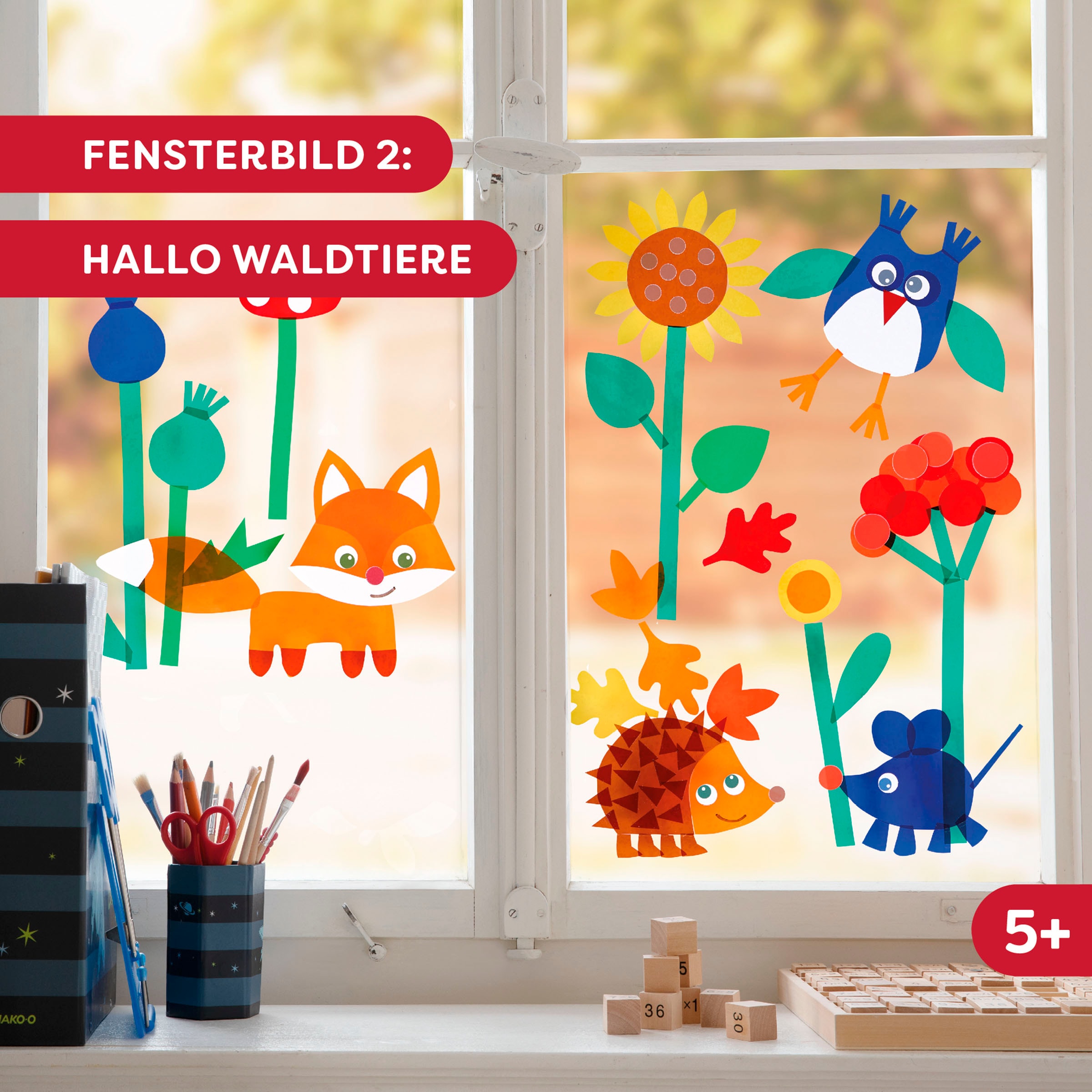 Haba Kreativset »2er Bastelsets Herbst«, (Set)