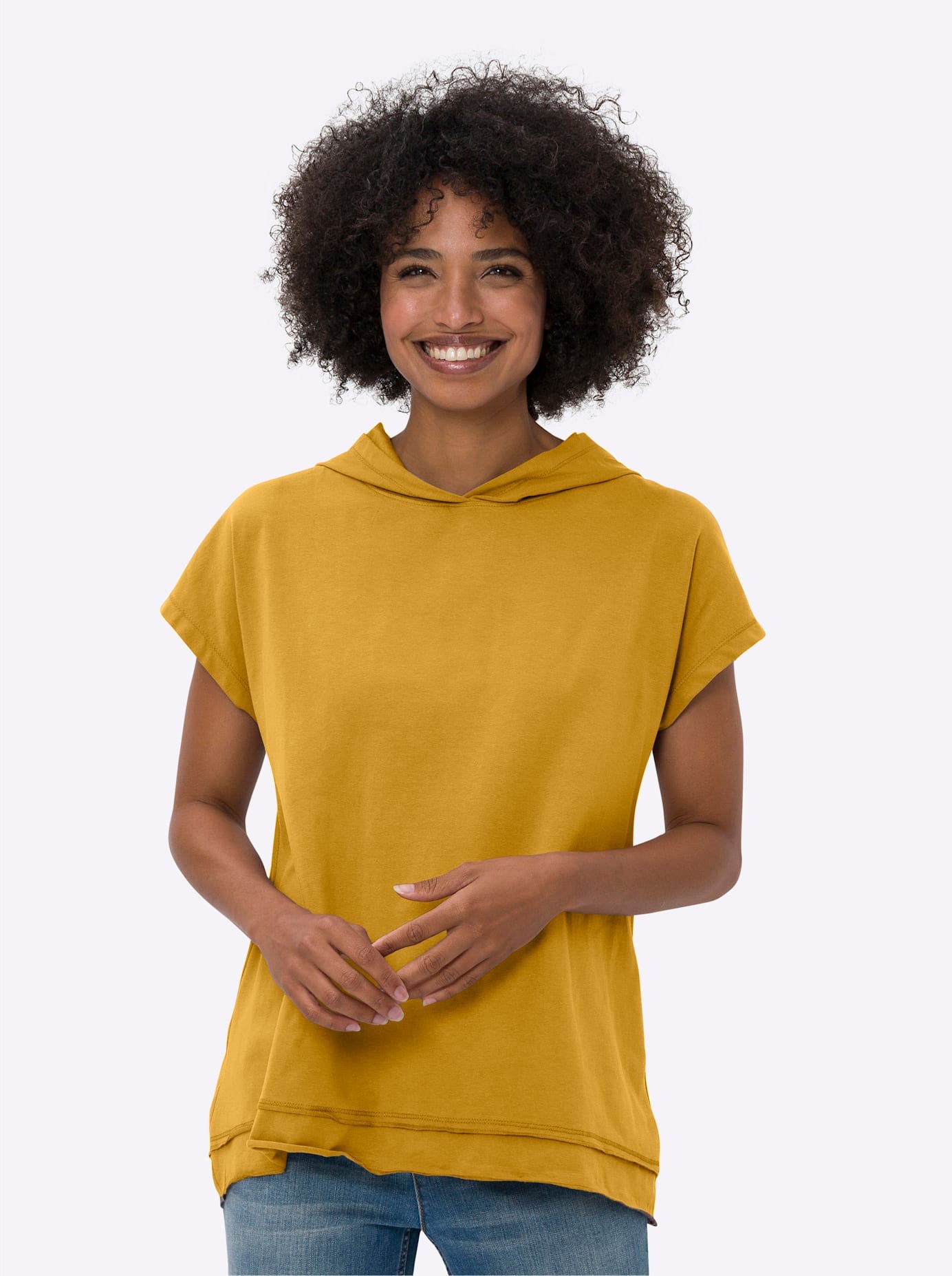 heine Kapuzenshirt "Shirt", (1 tlg.) günstig online kaufen