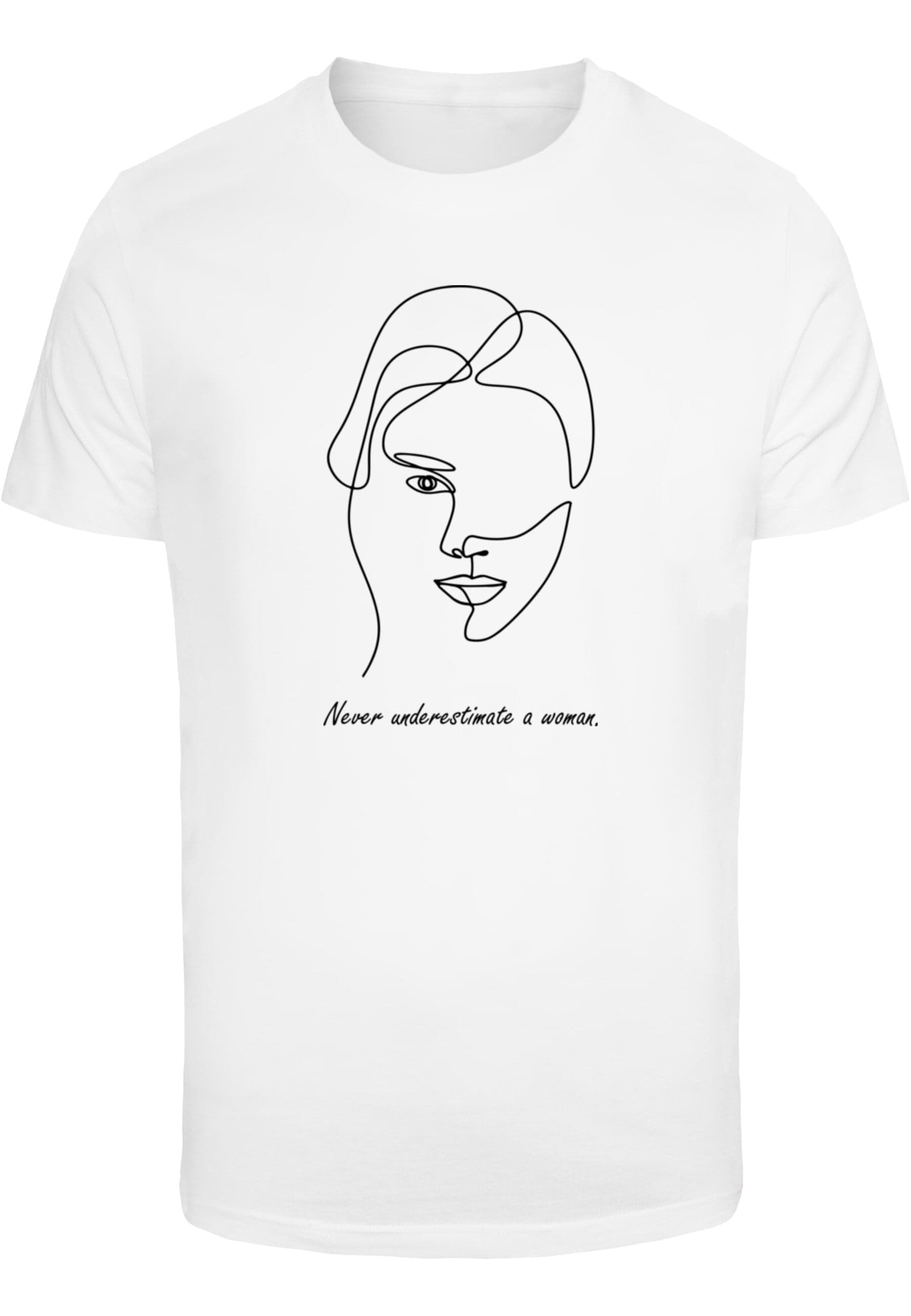 T-Shirt »Merchcode Unisex Woman WD - Figure T-Shirt Round Neck«, (1 tlg.)