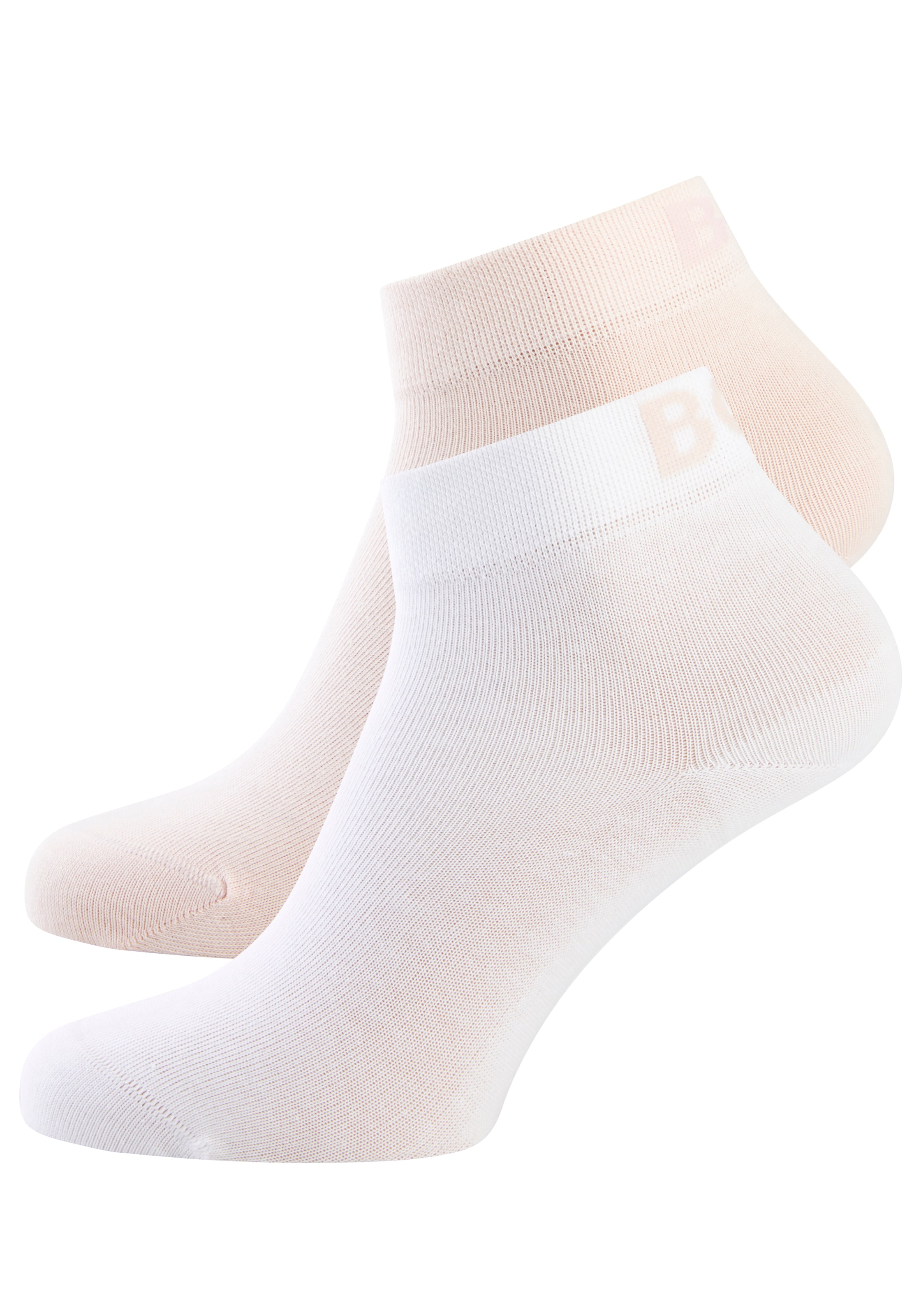 BOSS Freizeitsocken "2P SH Logo CC W", (Packung, 2 Paar, 2er), mit eingestr günstig online kaufen