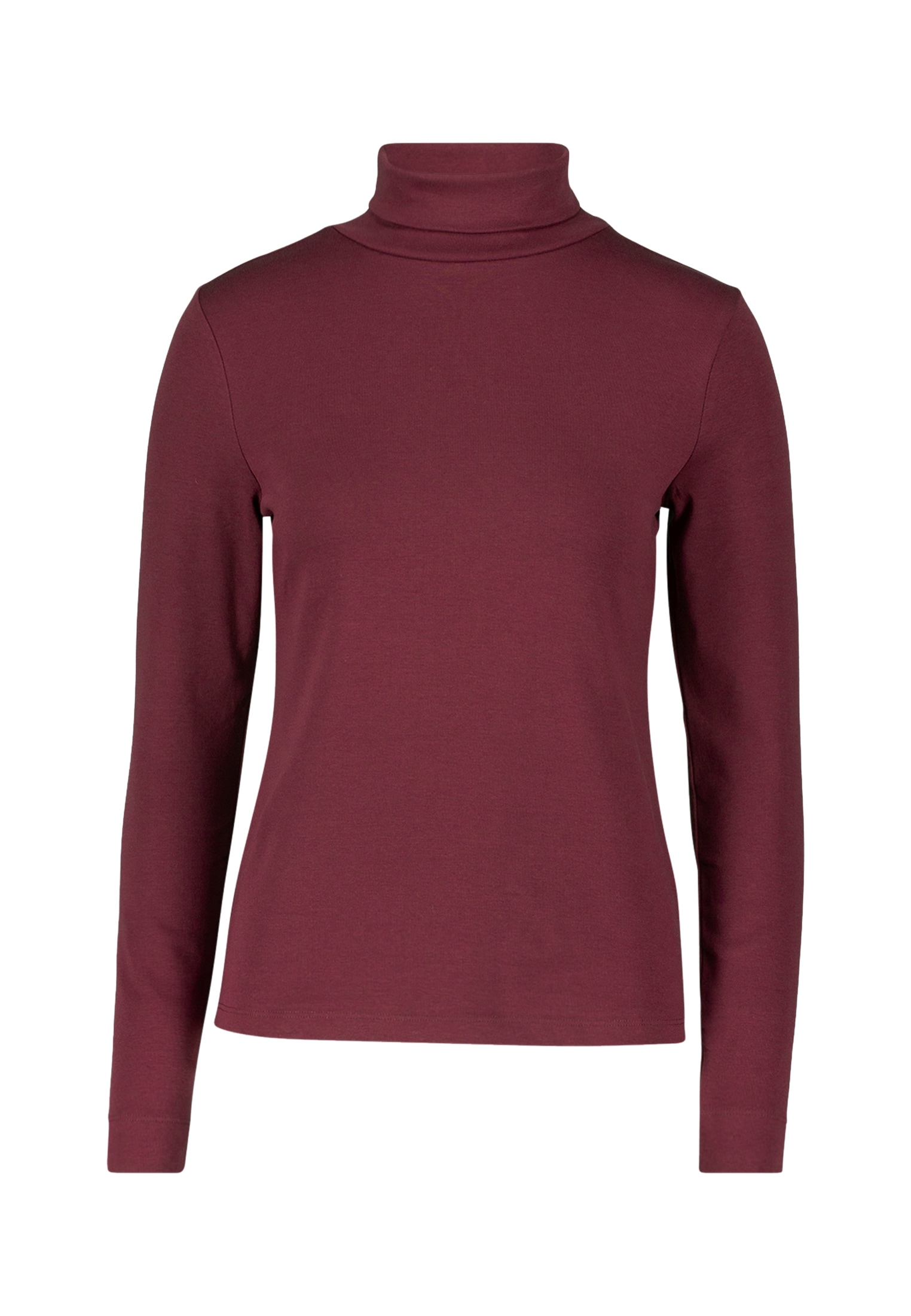Zero Kurzarmshirt »zero Damen Rollkragenshirt mit langen Ärmeln«, (1 tlg.), Plain/ohne Details