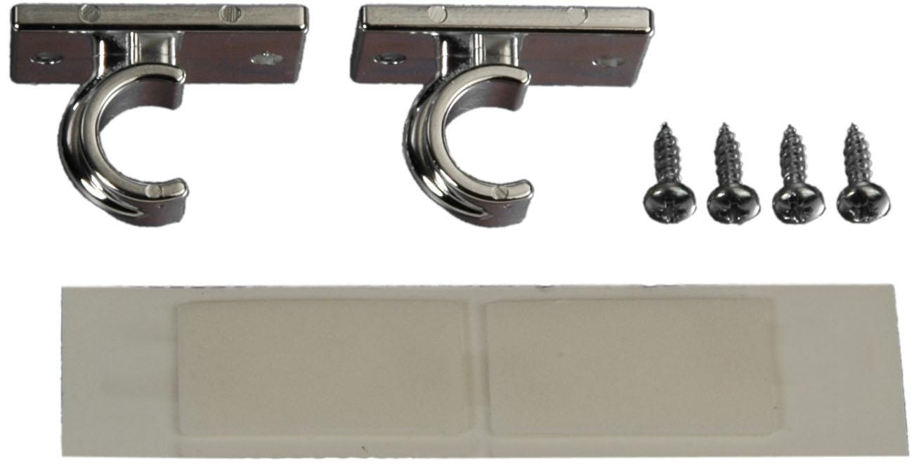 Liedeco Klebeträger, (Set, 2 St.), für Cafehausstangen Ø 12 mm kaufen | BAUR