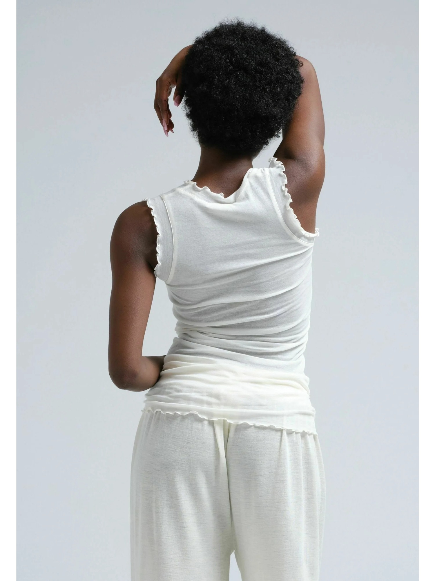 Seamless Basic Funktionstop »Seamless Basic Top Flounce«