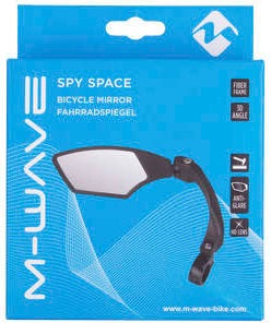 M-Wave Fahrradspiegel »SPY SPACE«, (Packung, 1 St.), rechts