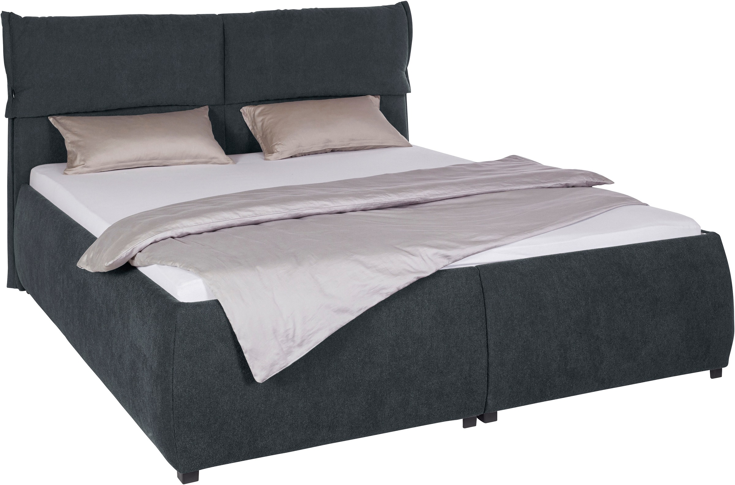 andas Polsterbett "Jenson" als Bettgestell oder mit 3 Matratzenarten und Hä günstig online kaufen