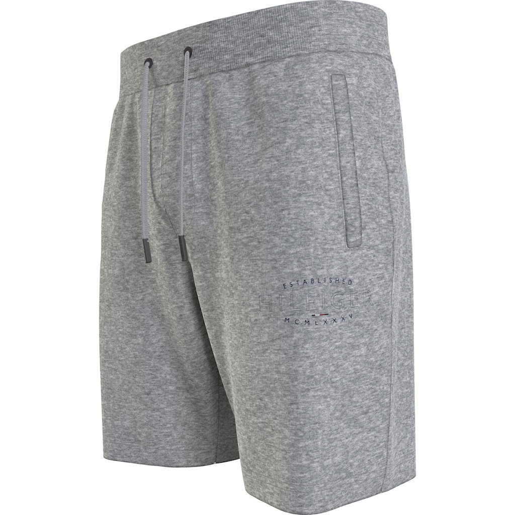 Tommy Hilfiger Sweatshorts »HILFIGER CURVE LOGO SWEATSHORT«