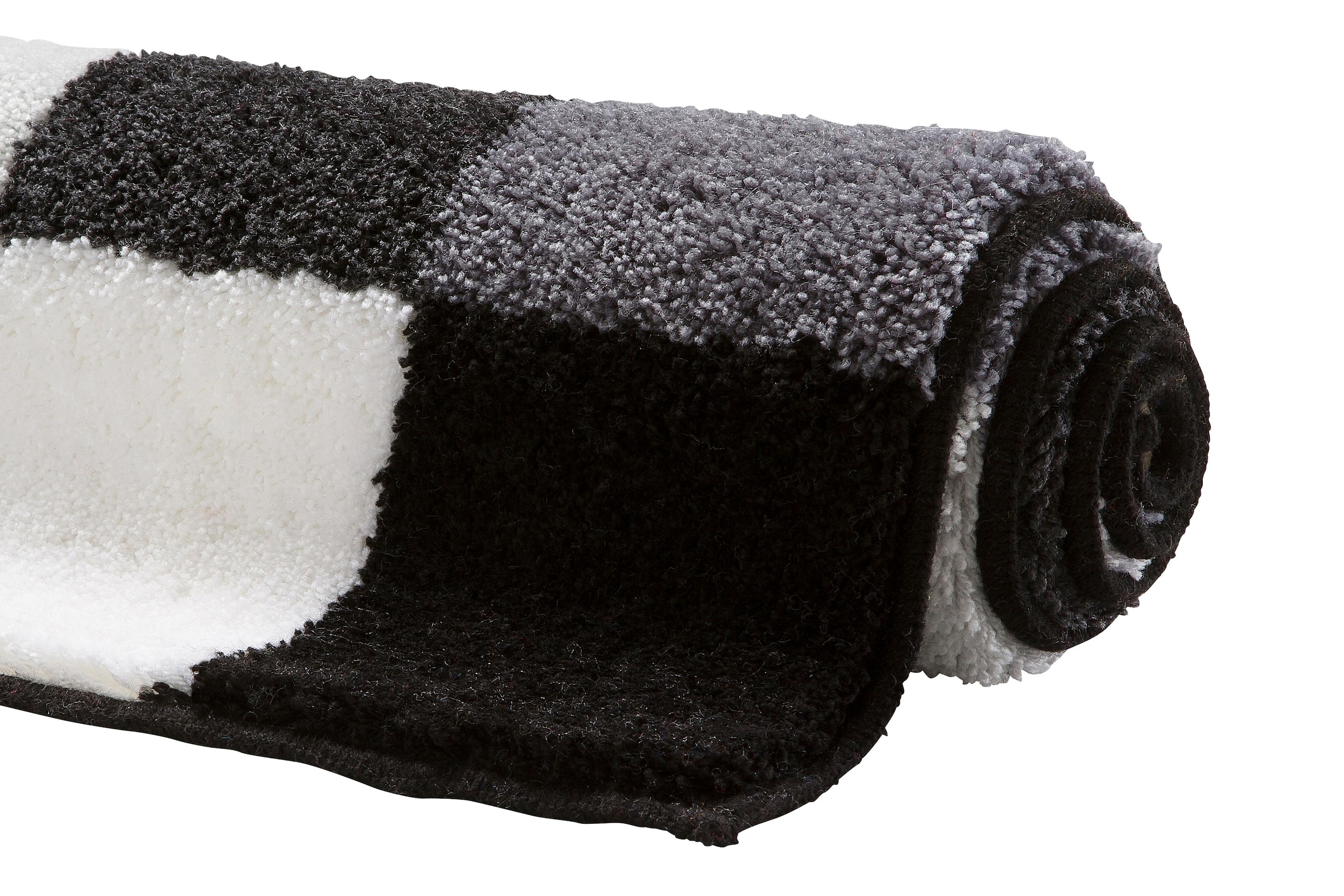 Grund Badematte »Mosaik«, rutschhemmend beschichtet, fußbodenheizungsgeeignet, angenehm weich, auch als 3 teiliges Set erhältlich, Made in Europe