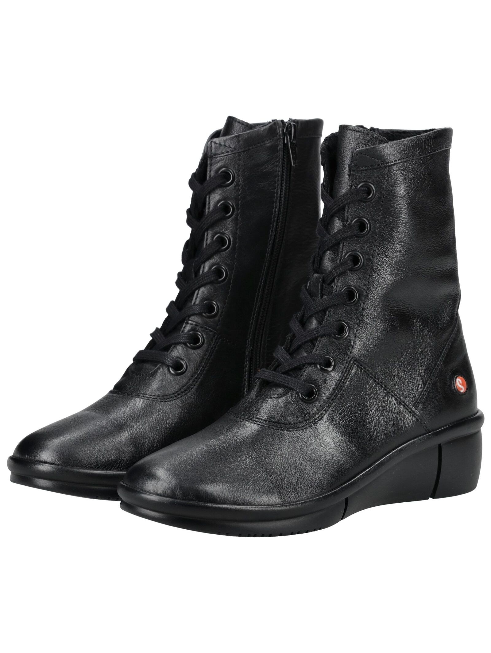 softinos Schnürstiefelette »softinos Stiefelette Leder«