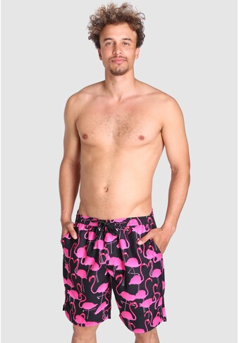Lousy Livin Badehose »Flamingos Beach Shorts«, mit witzigem Allover-Print kaufen