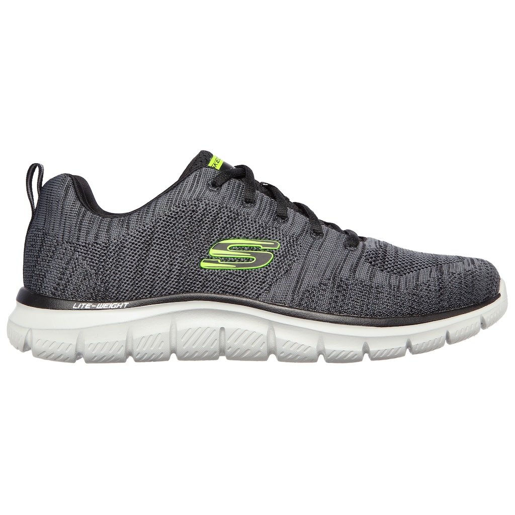 Skechers Sneaker »TRACK«, Freizeitschuh, Halbschuh, Schnürschuh mit gepolsterter Innensohle