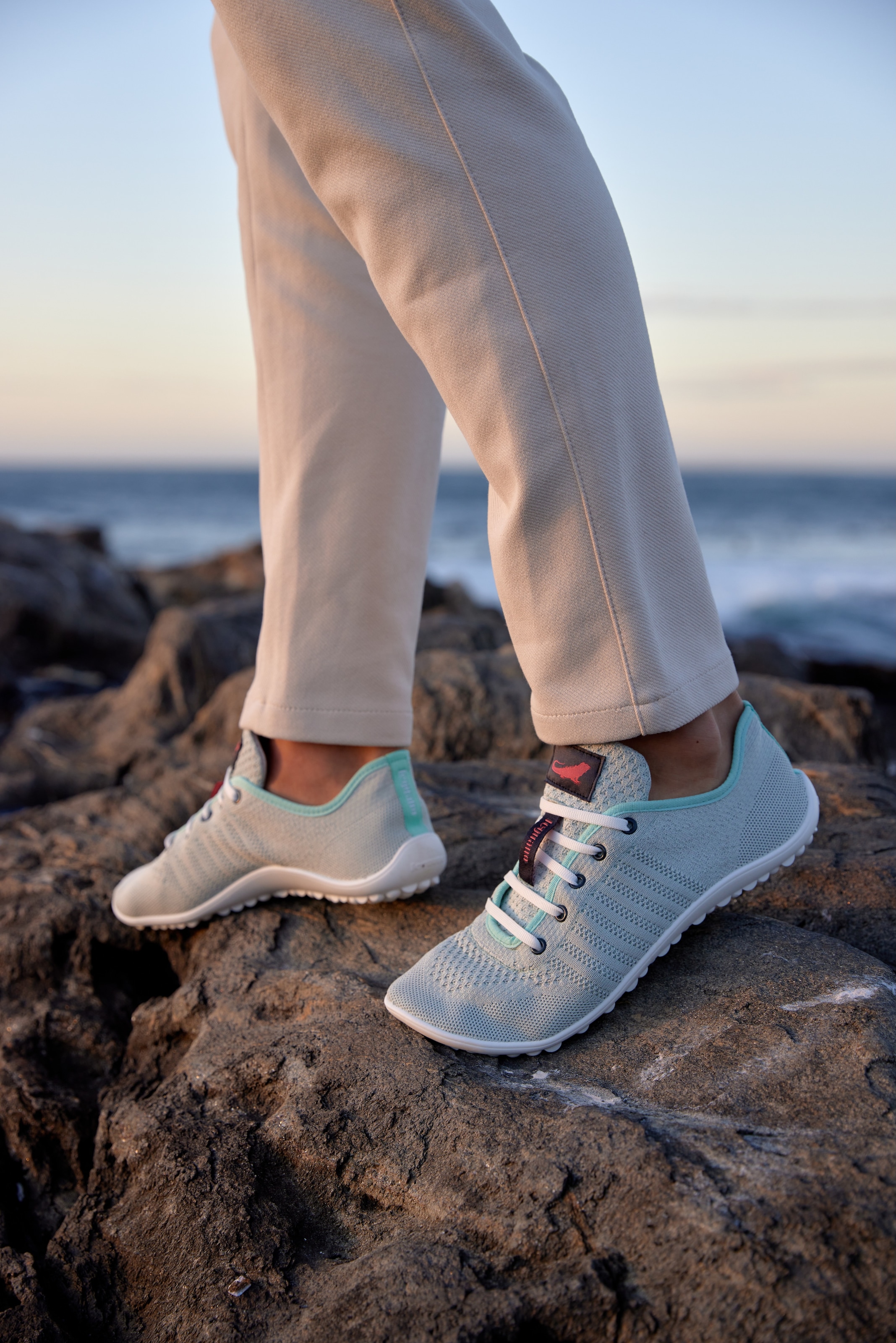 Leguano Barfußschuh »GO«, mit praktischer Schnürung, Freizeitschuh, Halbschuh, Schnürschuh