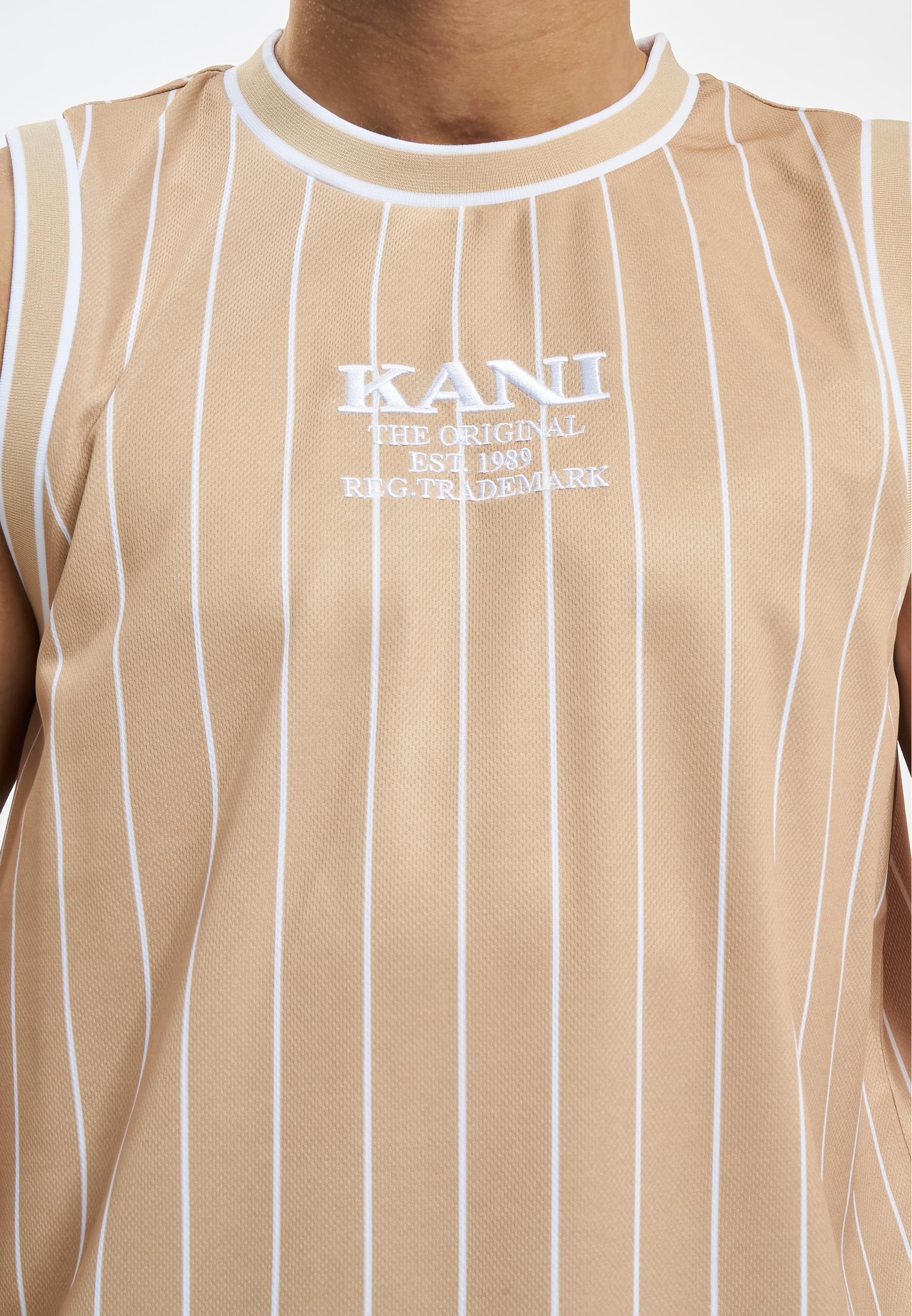 Karl Kani Tanktop »Karl Kani Herren KM232-001-2 KK Retro Pinstripes Basketball Tank«, (1 tlg.)