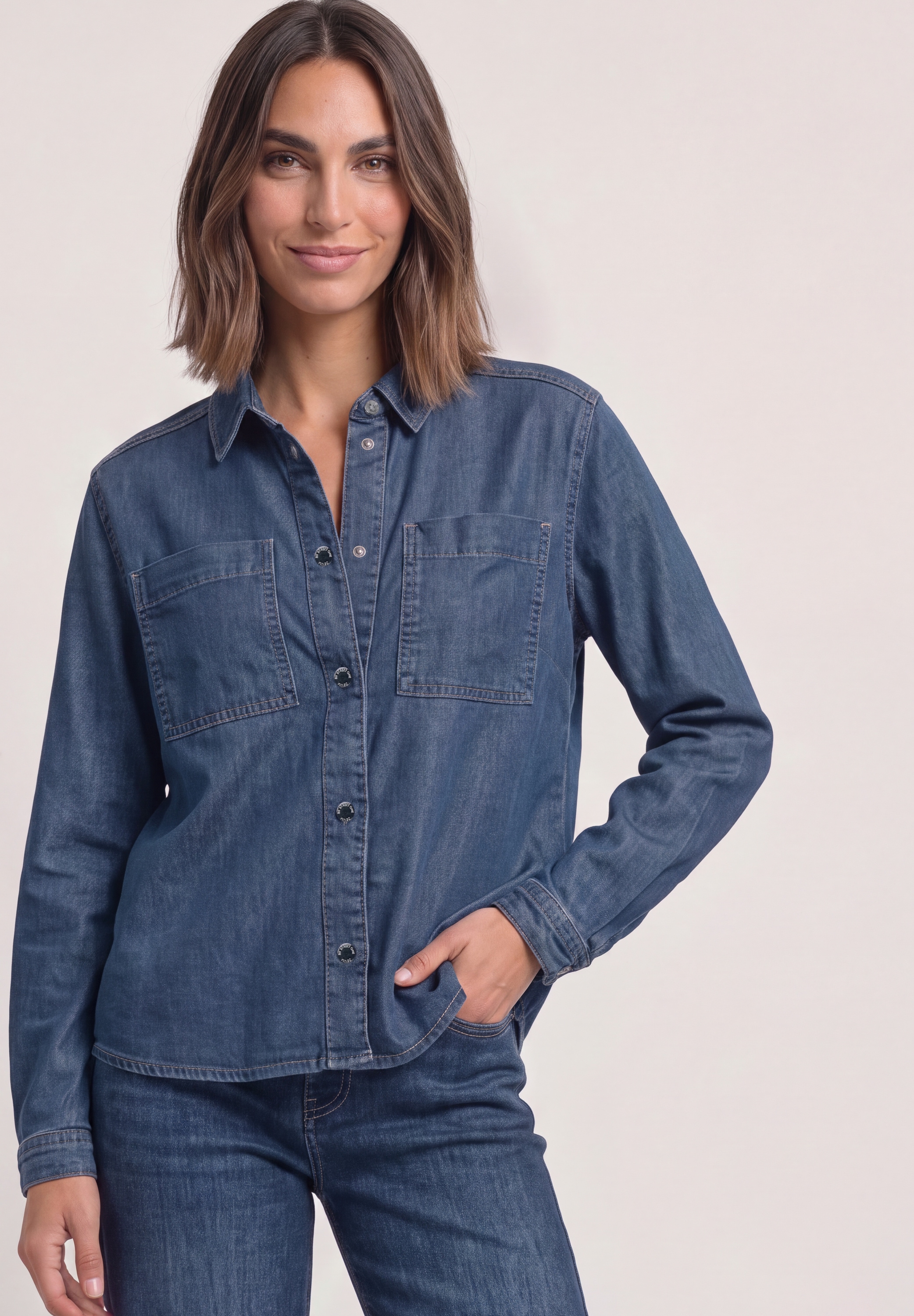 STREET ONE in Denim-Optik