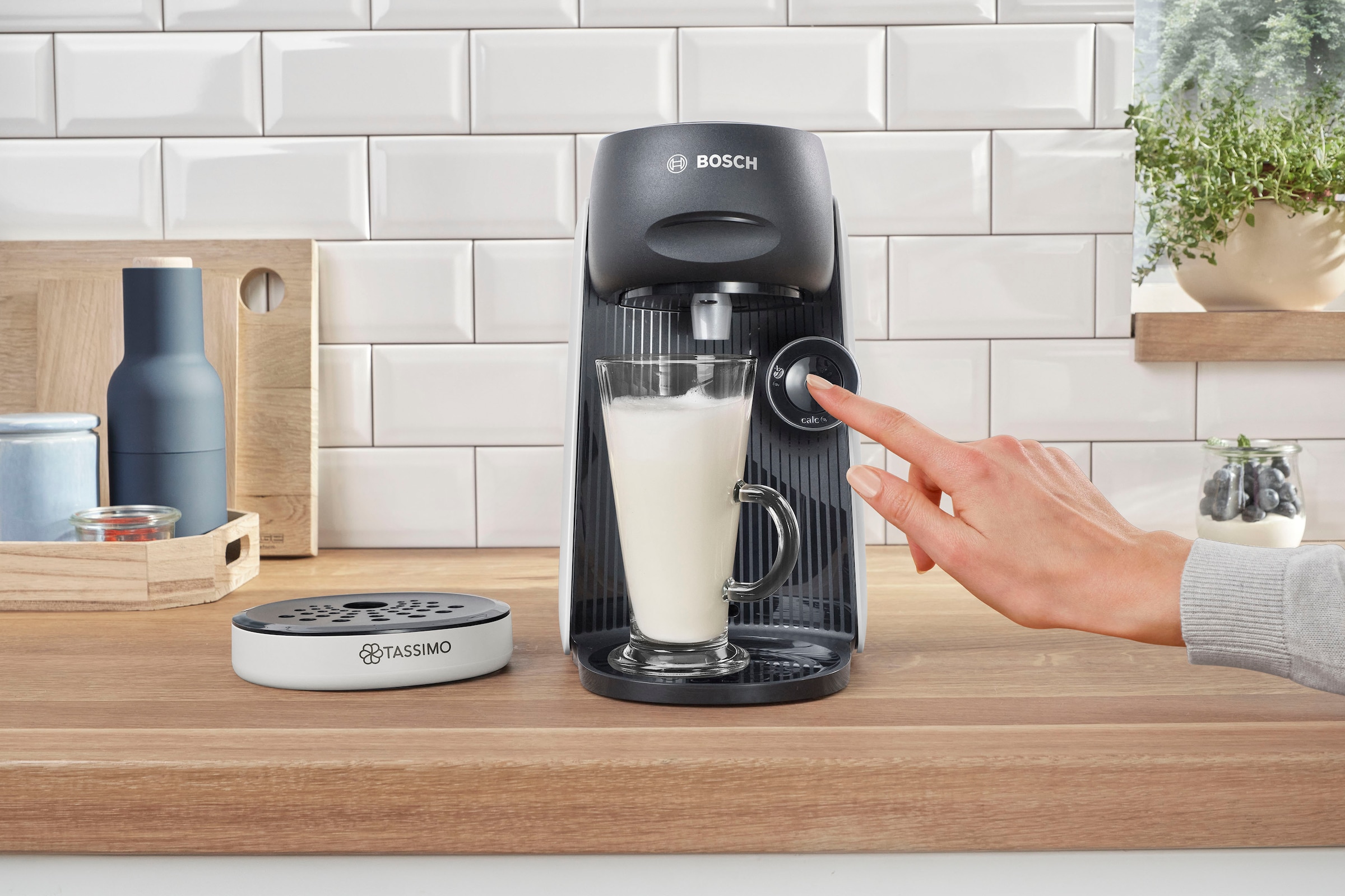 TASSIMO Kapselmaschine »FINESSE TAS16B4«, 1400 W, geeignet für alle Tassen, mehr Intensität per Knopfdruck