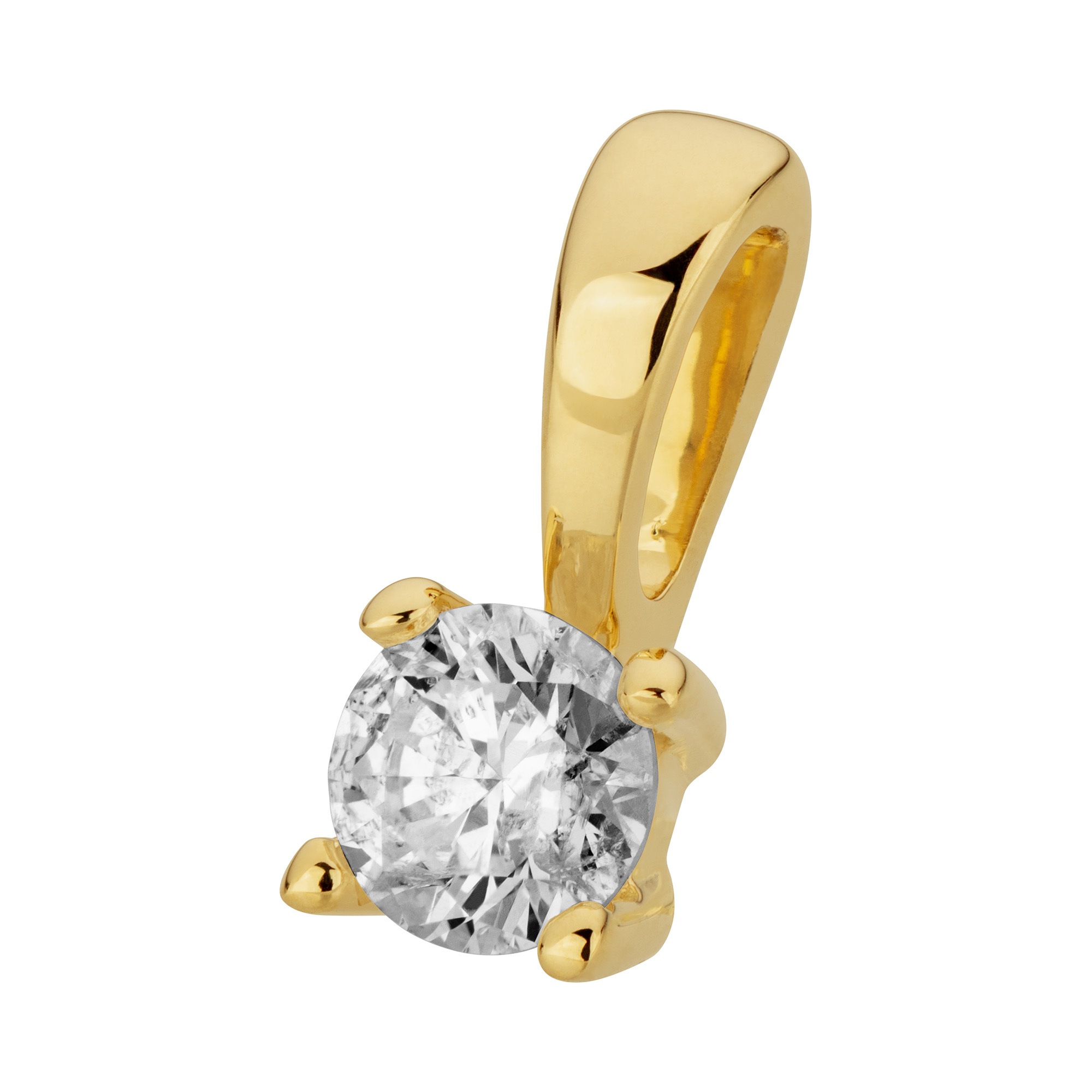 Orolino Kettenanhänger »585/- Gelbgold glanz 1 Brill. 0,10ct. H/P2«