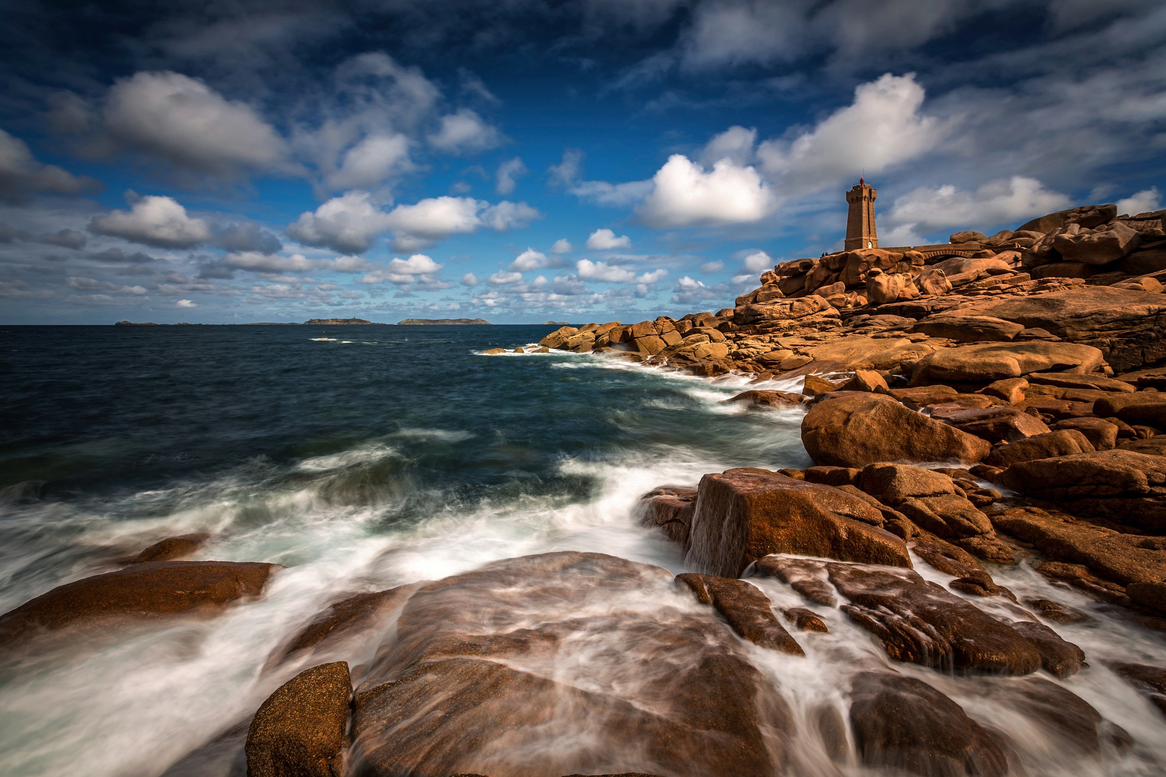 Papermoon Fototapete »Photo-Art SUS BOGAERTS, LE PHARE DE PLOUMANAC'H«