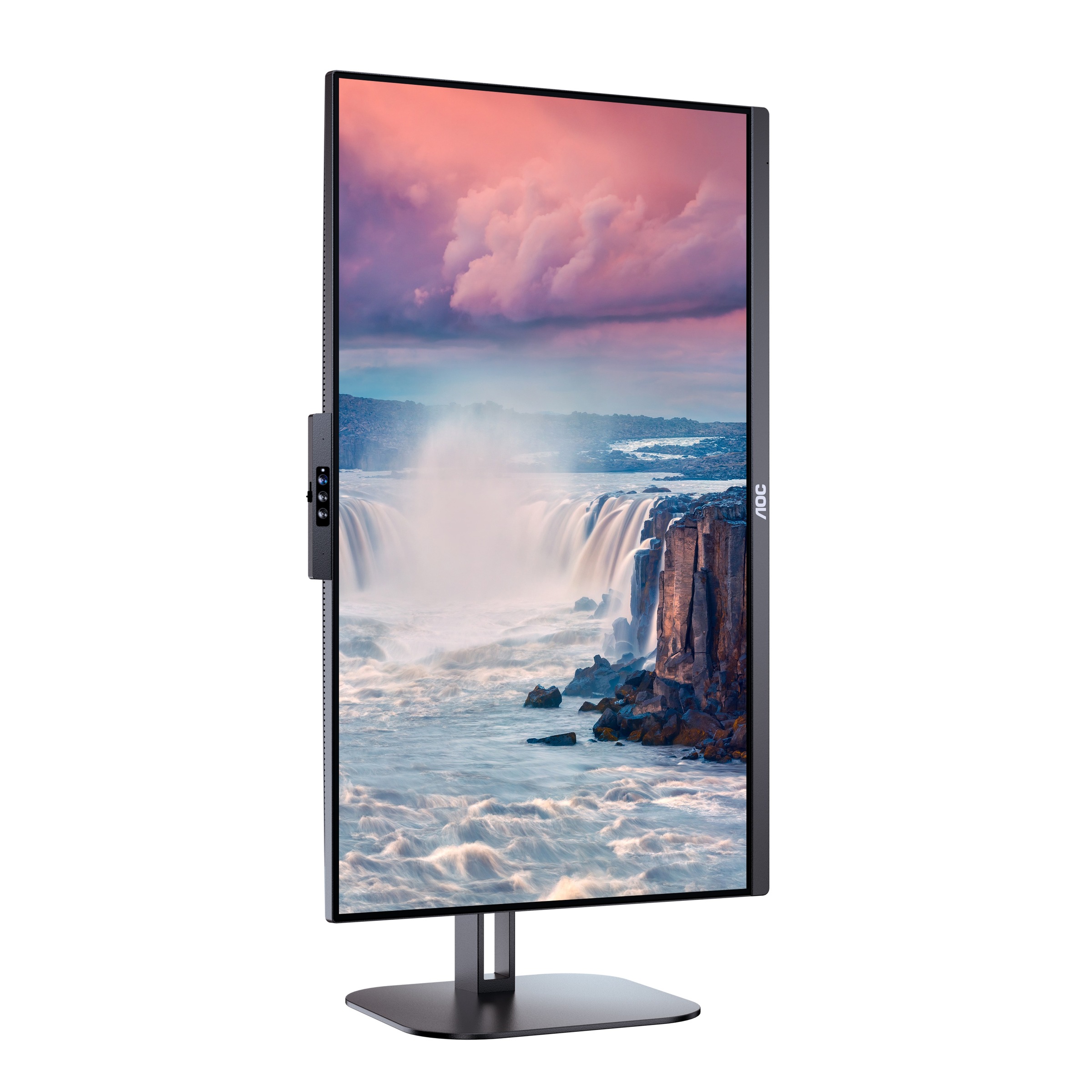 AOC Gaming-Monitor »24V5CW/BK«, 60,5 cm/24 Zoll, 1920 x 1080 px, 1 ms Reaktionszeit, 75 Hz, integrierte Windows-Hello-Webcam