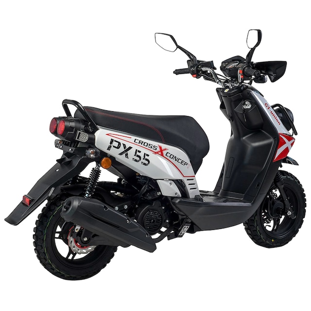 GT UNION Motorroller »PX 55 Cross-Concept«, 125 cm³, 85 km/h, Euro 5, 8,4  PS auf Rechnung | BAUR