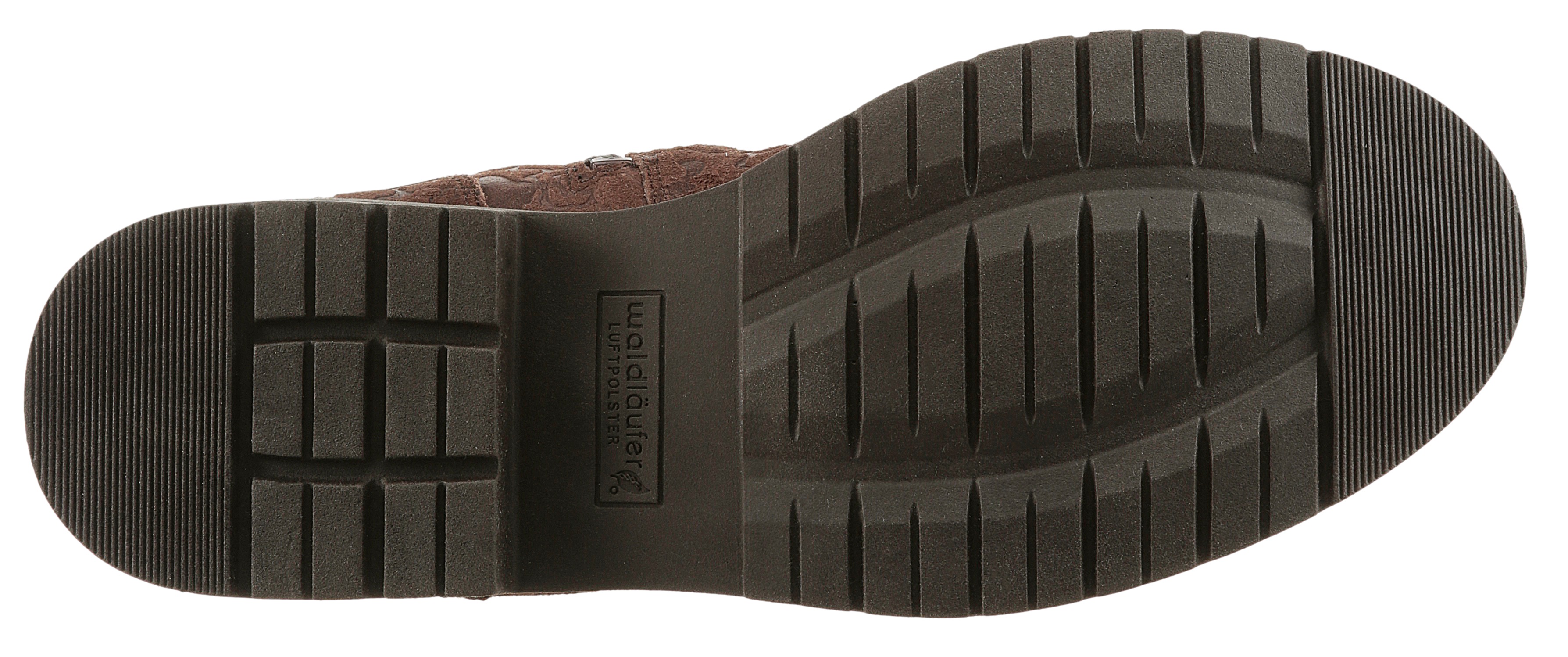 Thumbnail - Waldläufer Schnürstiefelette "G-RAVINA" Schnürboots, Blockabsatz, in floraler Optik, Komfortweite G (=weit)