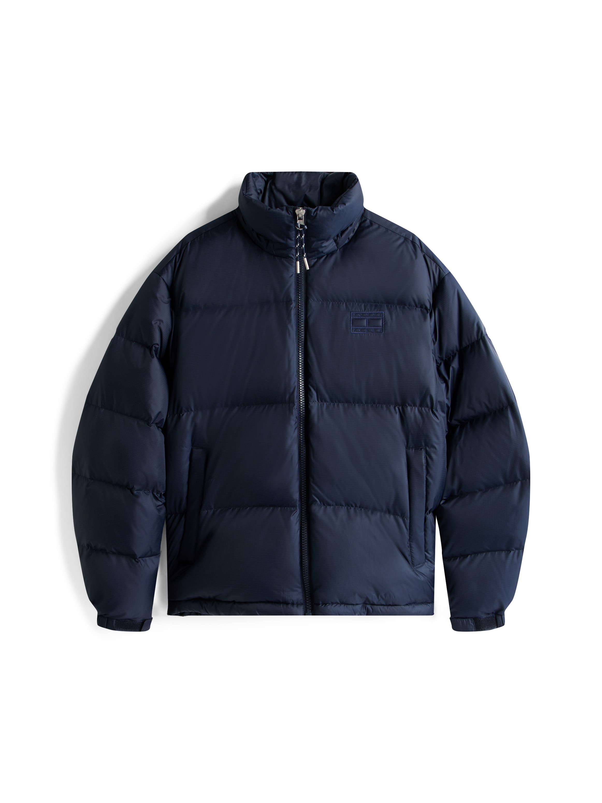 Tommy Jeans Steppjacke »ALASKA DOWN PUFFER«, mit Kapuze, Übergangsjacke Regular fit mit abnehmbarer Kapuze