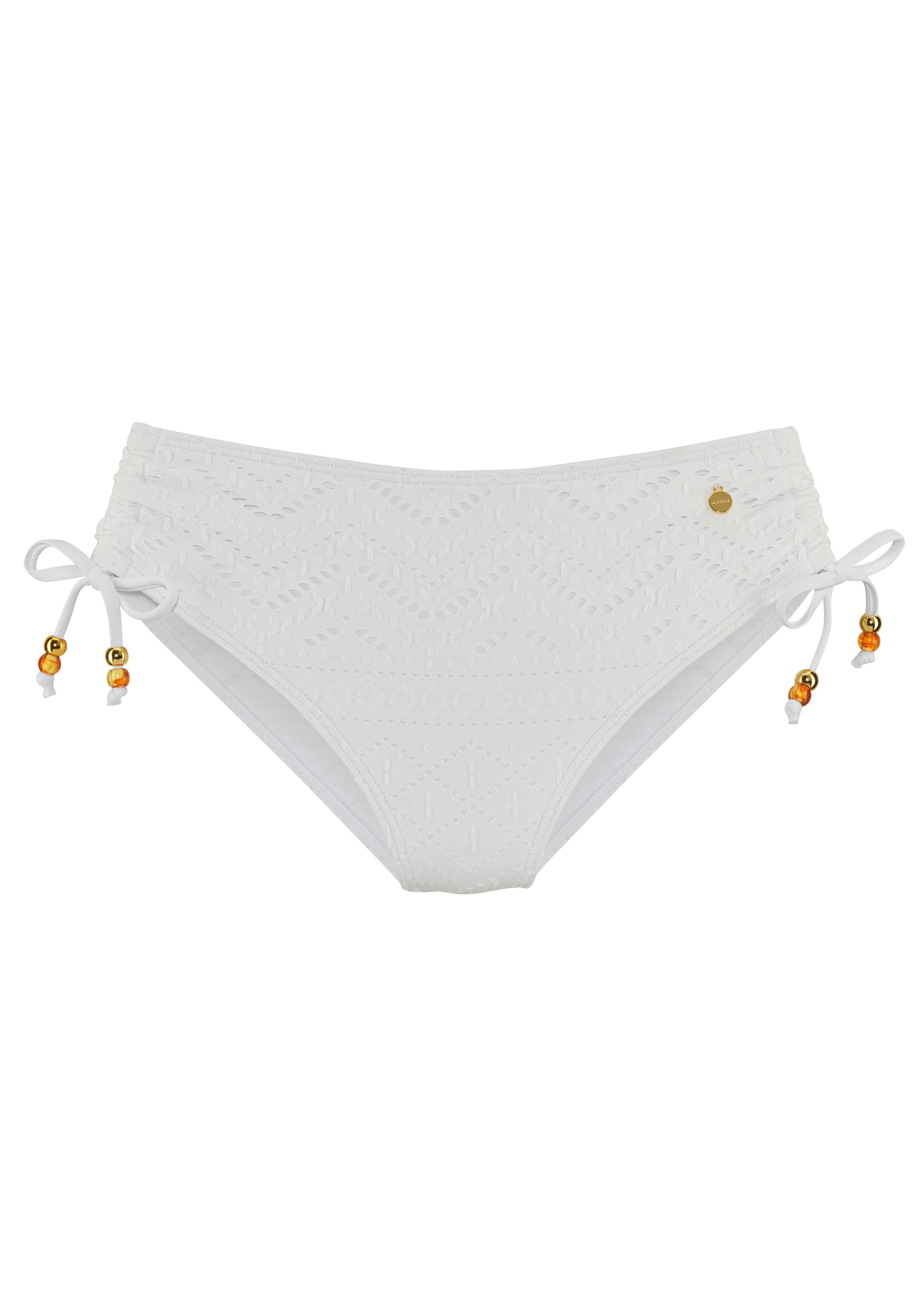 LASCANA Bikini-Hose »Omara«, mit Lochstickerei