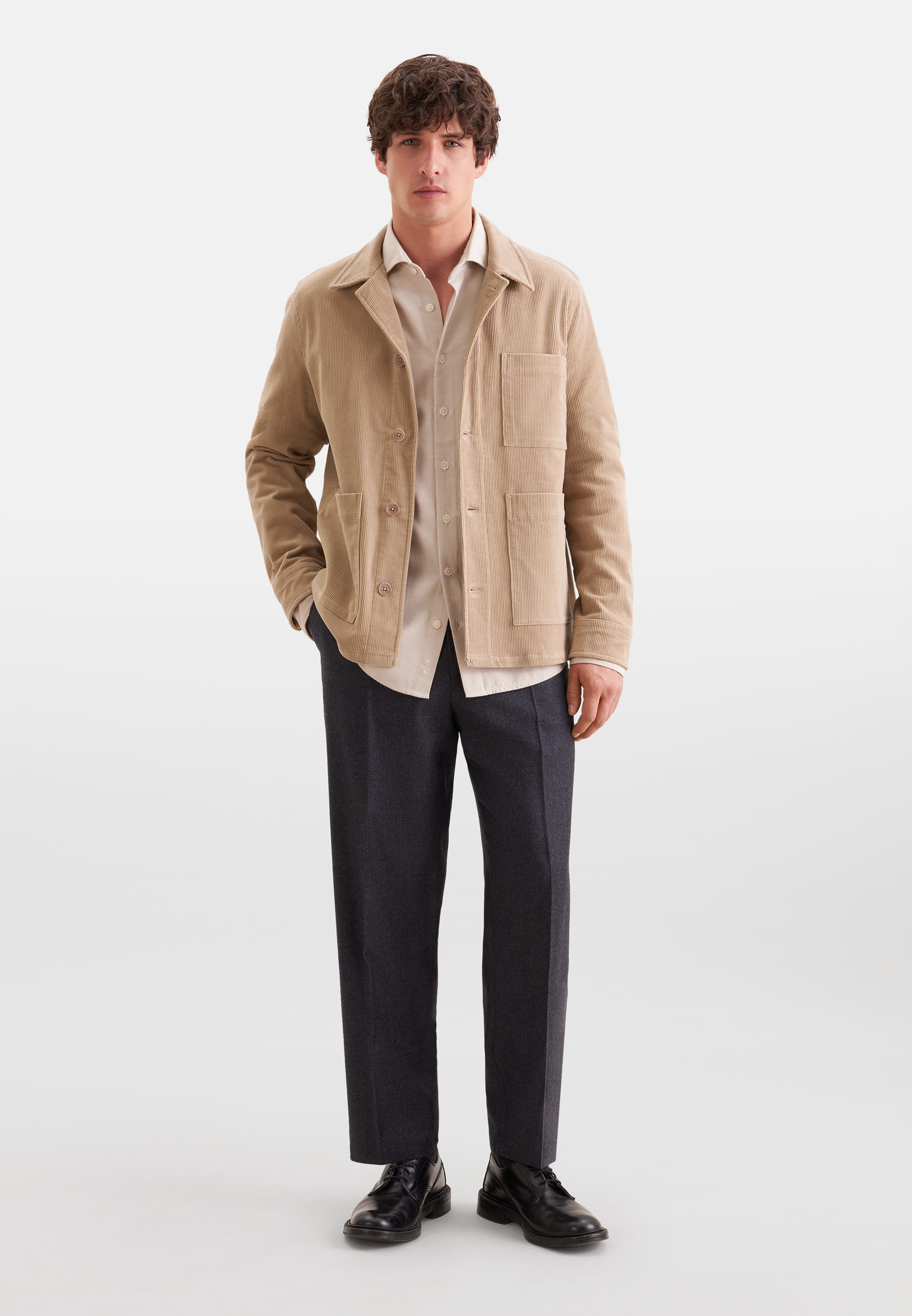 seidensticker Langarmhemd 1/1 Kord