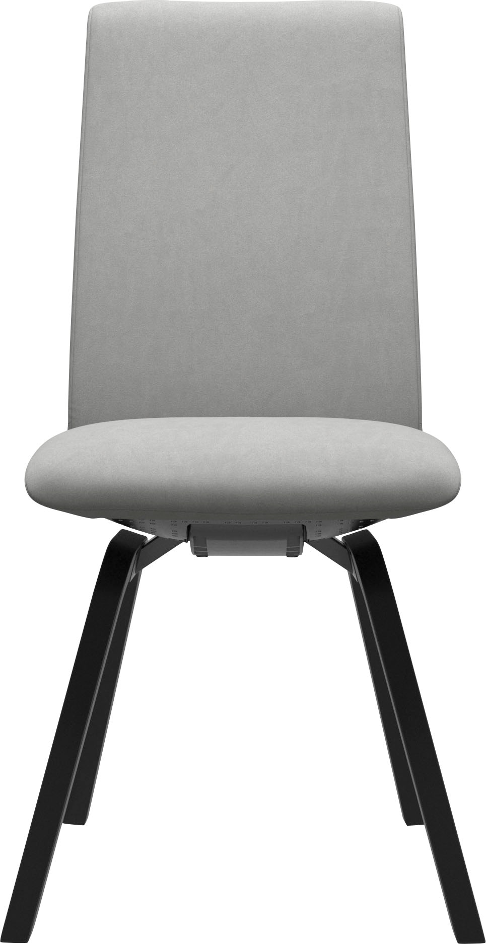 Stressless Polsterstuhl "Laurel", Microfaser DINAMICA, Low Back, Größe M, mit schräggestellten Beinen in Schwarz