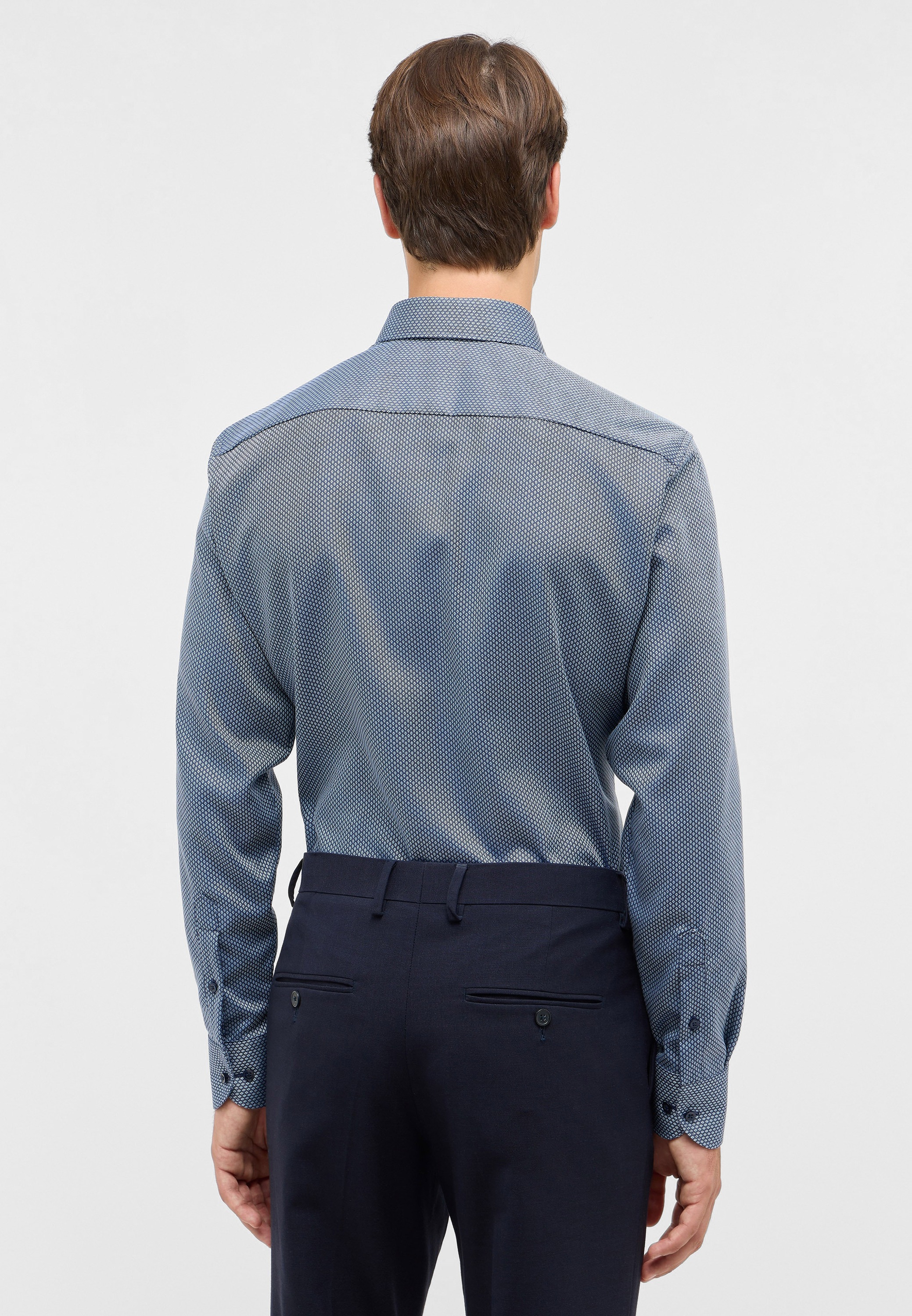 Eterna Langarmhemd »SLIM FIT« NON IRON (bügelfrei)