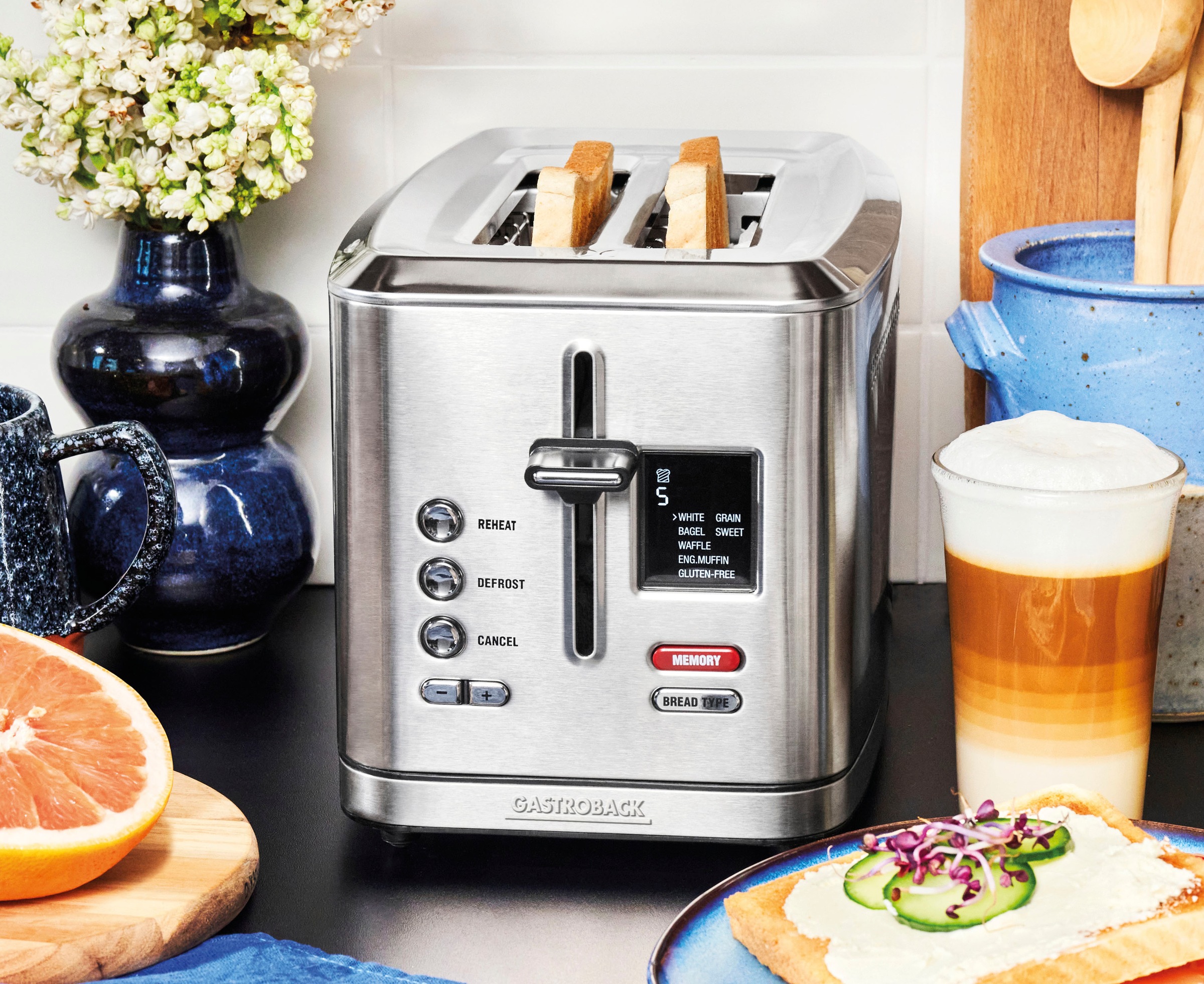 Gastroback Toaster "42395 Design Toaster Digital 2S" günstig online kaufen