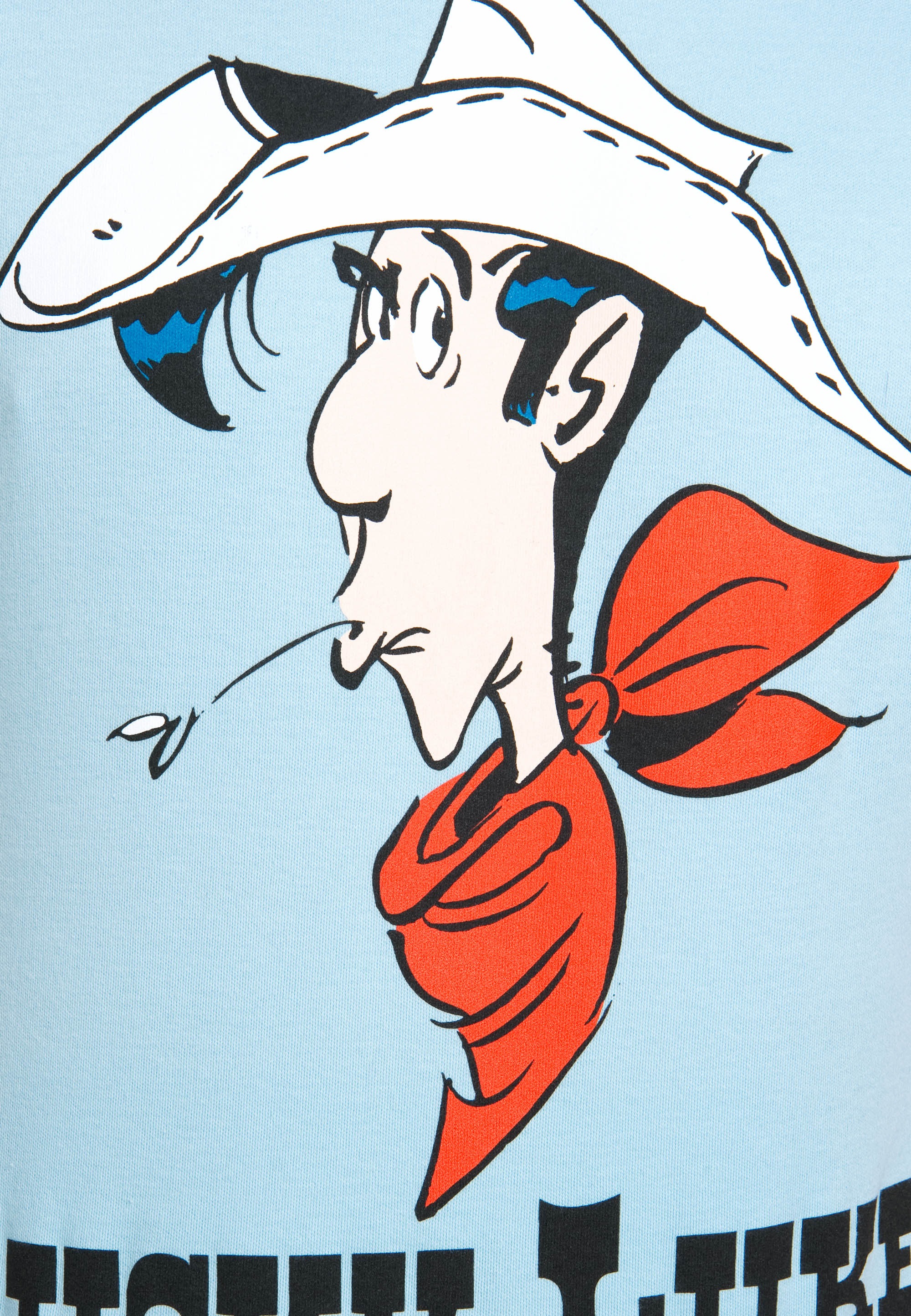 LOGOSHIRT T-Shirt »Lucky Luke Portrait« mit Lucky Luke-Print