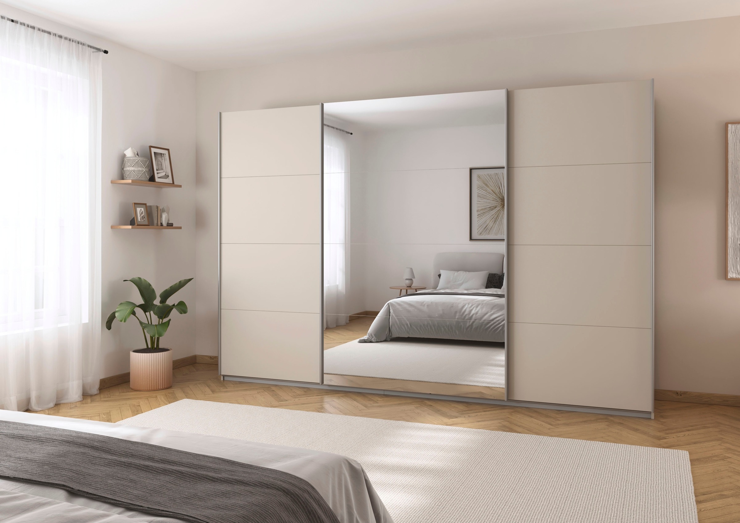 rauch Schwebetürenschrank "Kleiderschrank Schrank Garderobe Schlafzimmersch günstig online kaufen