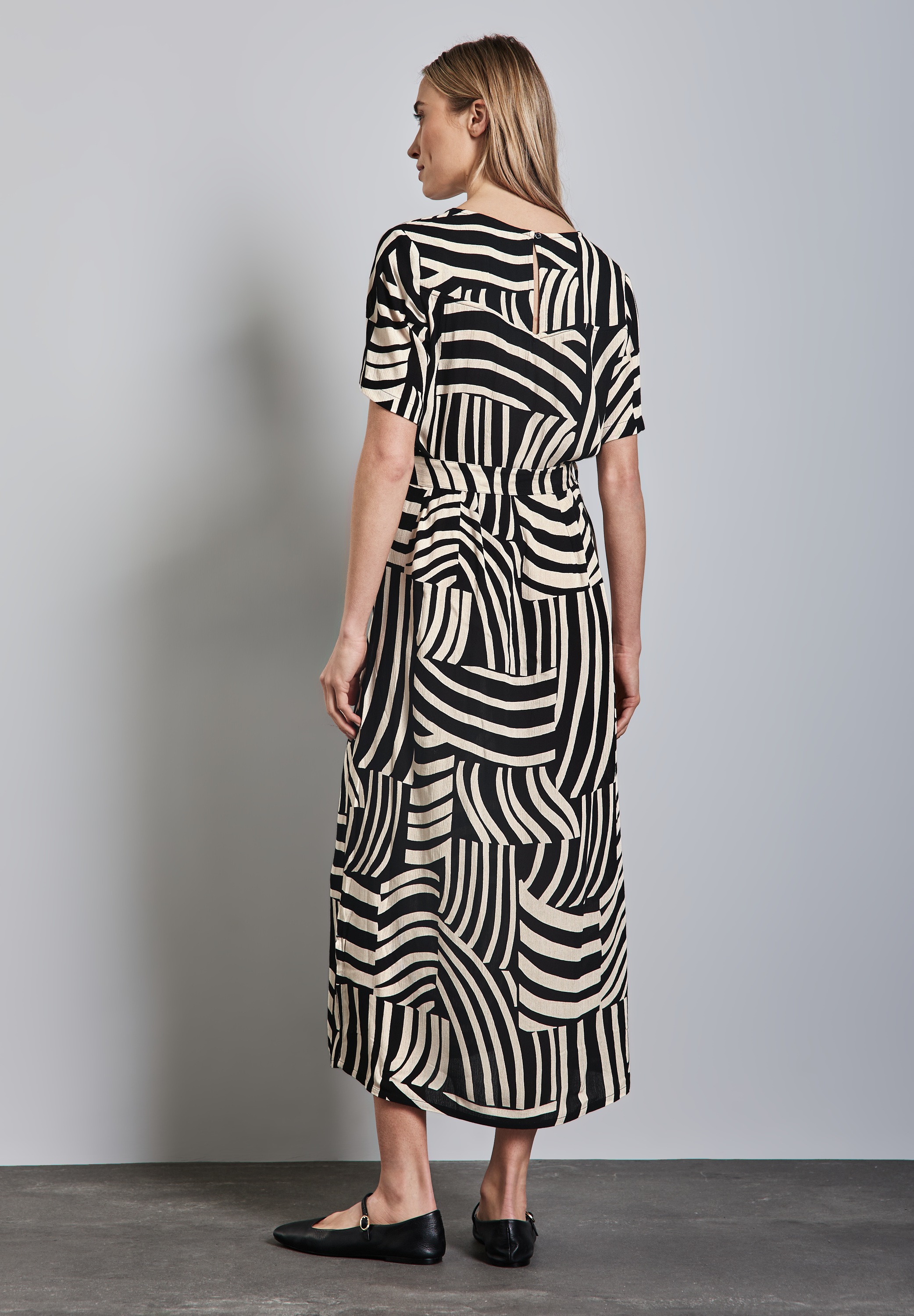 STREET ONE Maxikleid Ohne Taschen aus Viskose günstig online kaufen