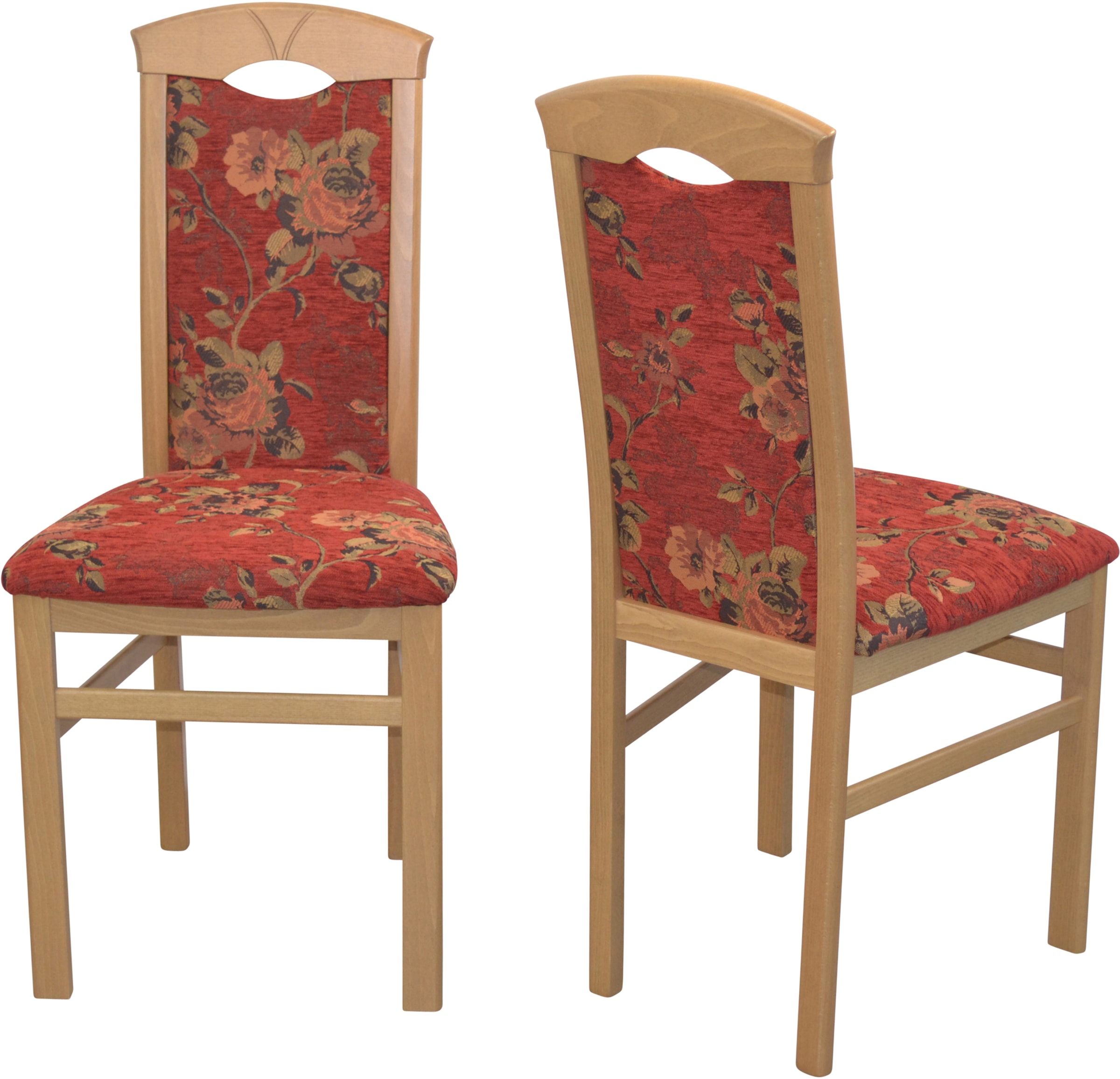 HOFMANN LIVING AND MORE Esszimmerstuhl, (Set), 2 St., Webstoff-Polyester