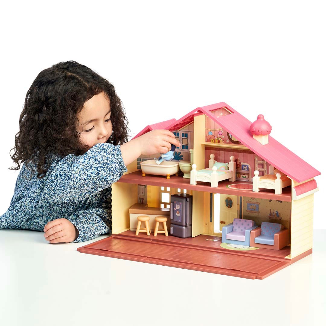 Moose Puppenhaus »Bluey- Spielhaus«, inklusive Bluey-Figur