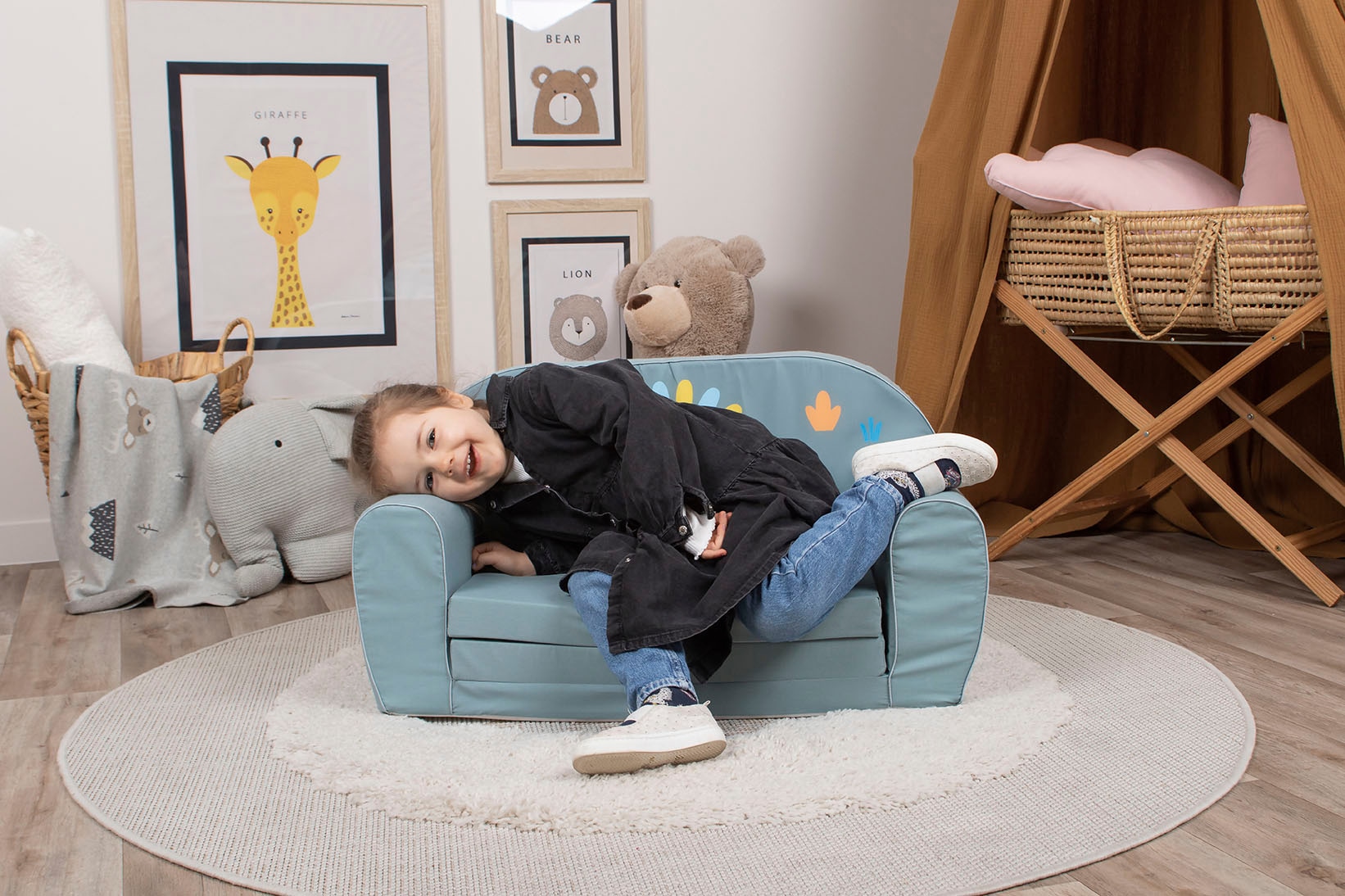 Knorrtoys® Sofa »Dino« für Kinder; Made in Europe