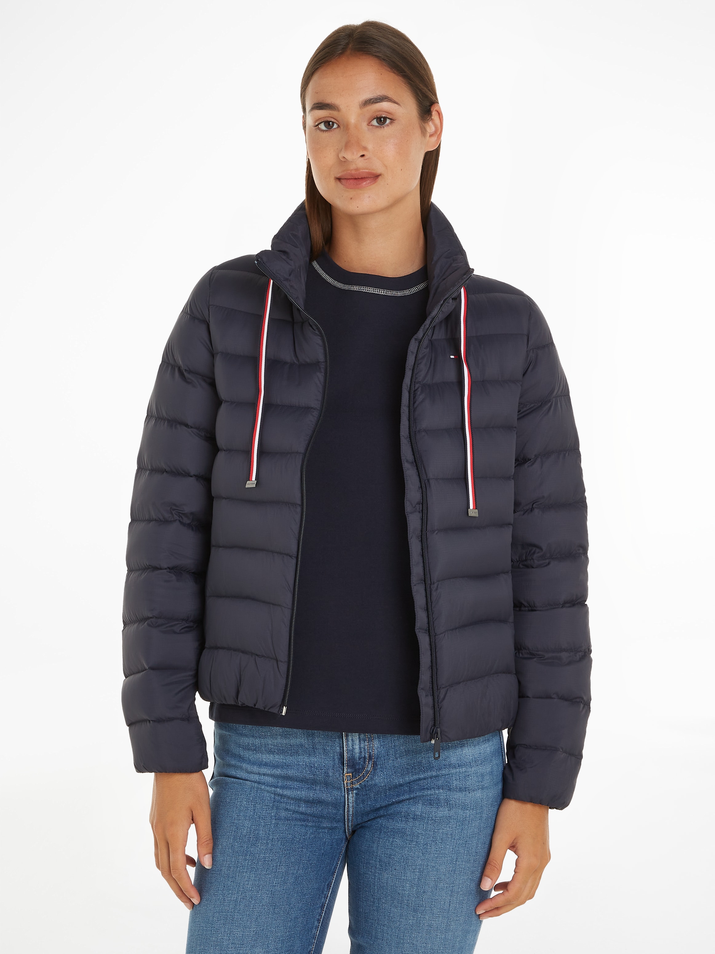 Tommy Hilfiger Kurzjacke "PACKABLE LW DOWN GS JACKET", mit gestreiftem Kord günstig online kaufen