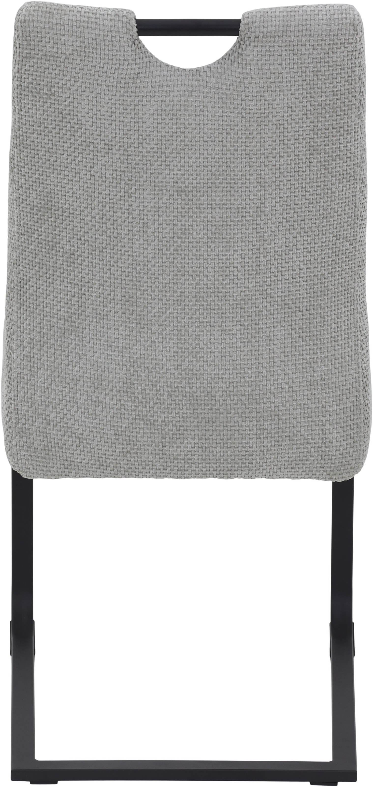 HELA Freischwinger »EVA Esszimmerstuhl«, (Set), 4 St., XL-Breite, Komfortsitz mit Viskoseschaum, Lochgriff, 140kg belastbar