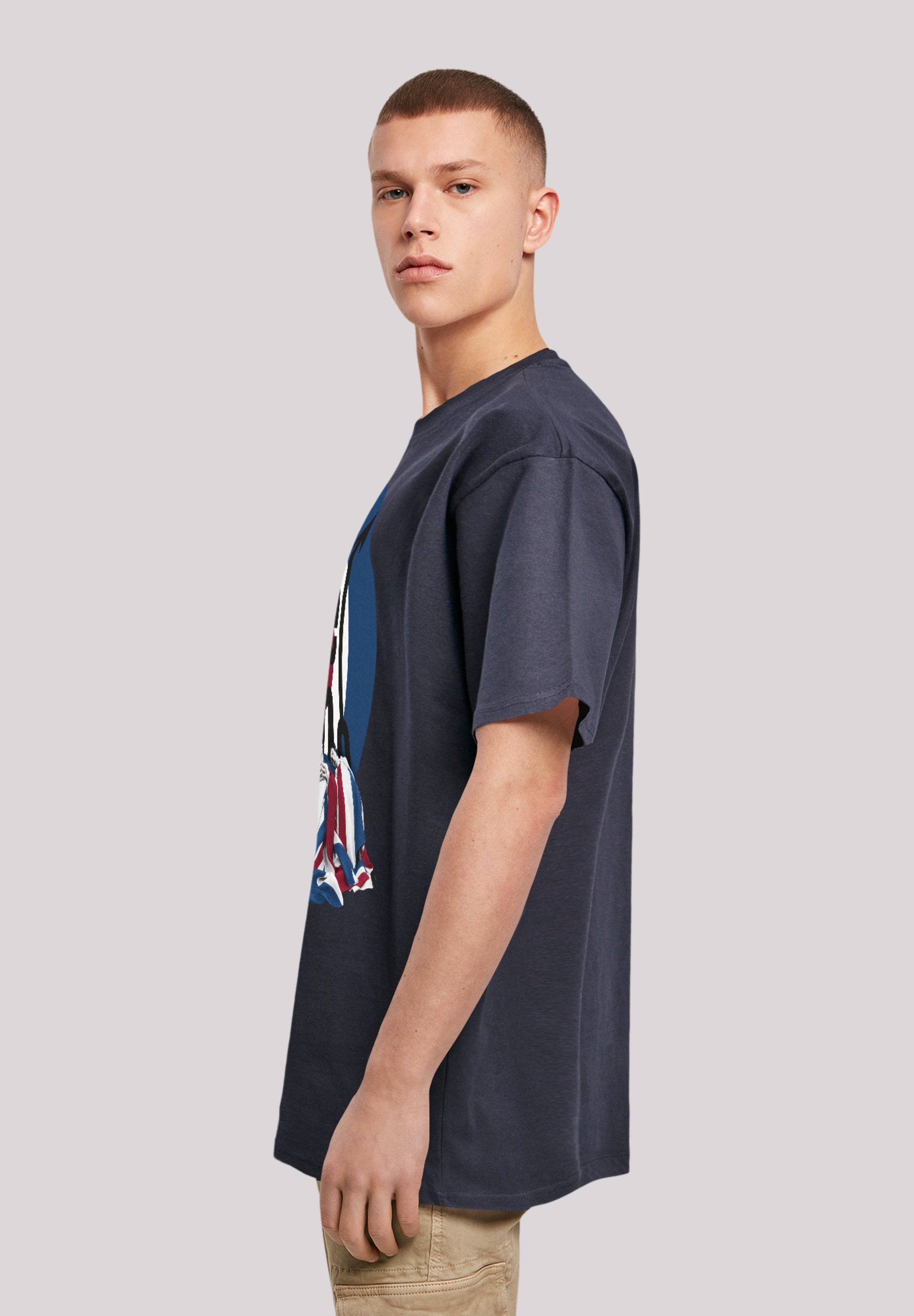 F4NT4STIC T-Shirt »The Who Flag Blanket«, Premium Qualität
