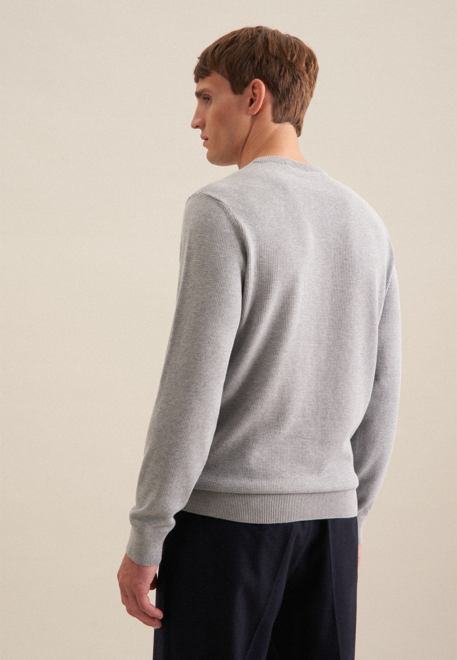 seidensticker Strickpullover »Schwarze Rose«, Rundhals