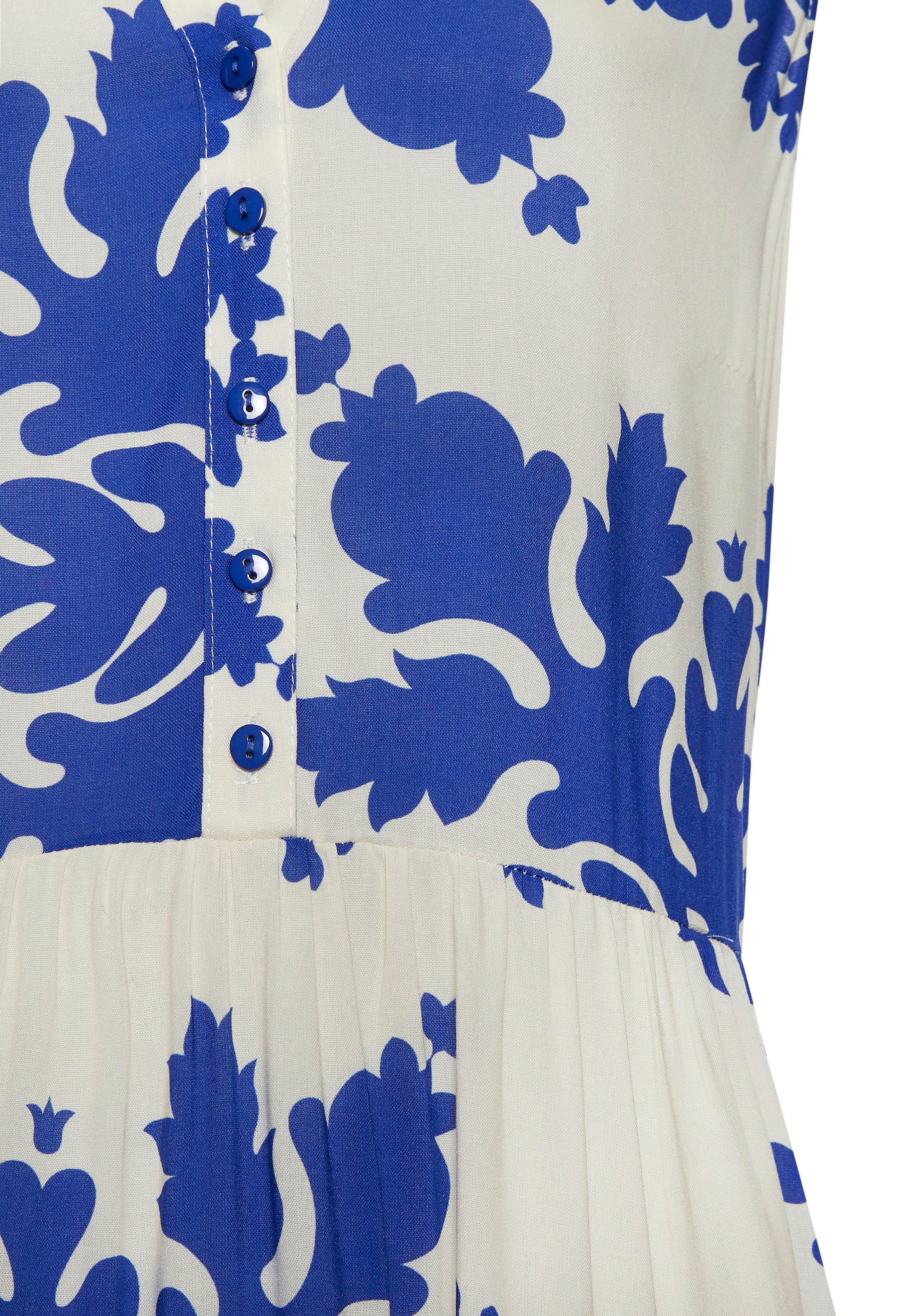 Vivance Maxikleid, mit Volants, Sommerkleid