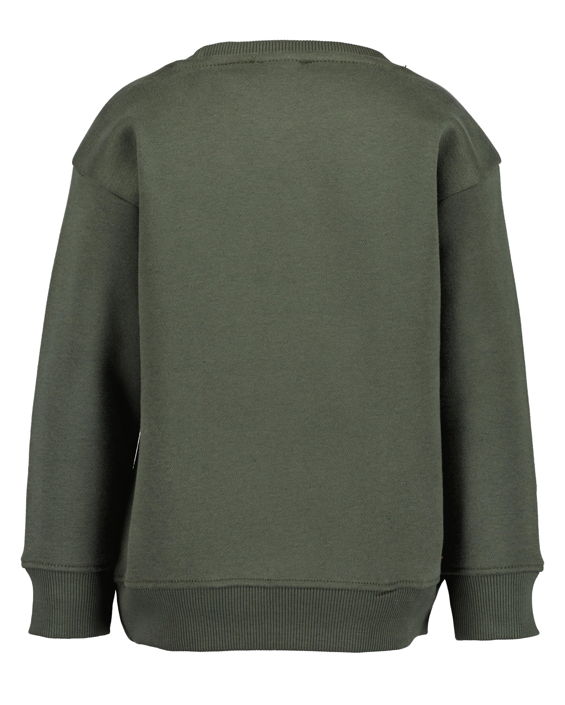 Blue Seven Sweatshirt, mit großem Dino-Frontmotiv