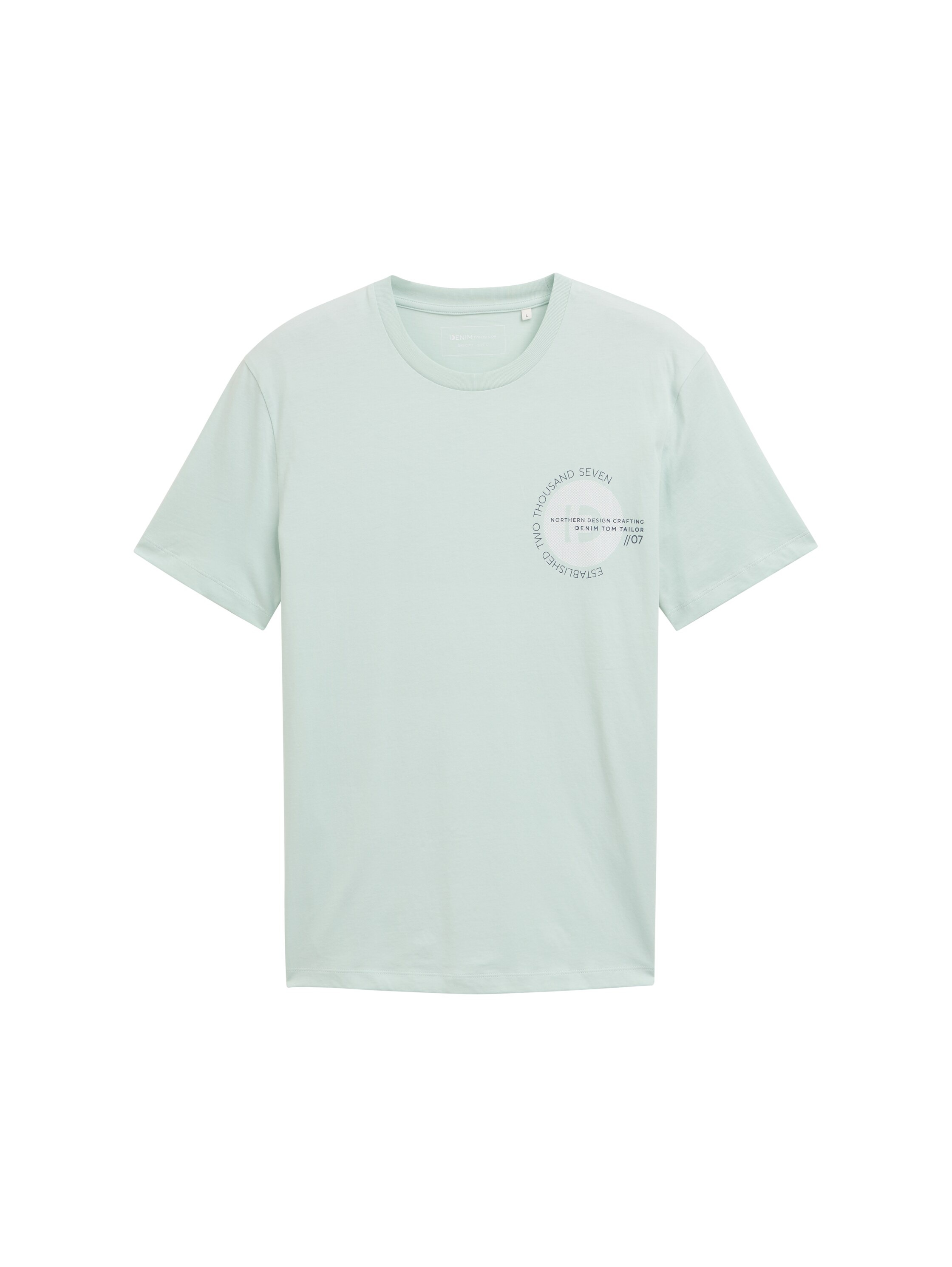 TOM TAILOR Denim T-Shirt, mit verschiedenen Logo Prints