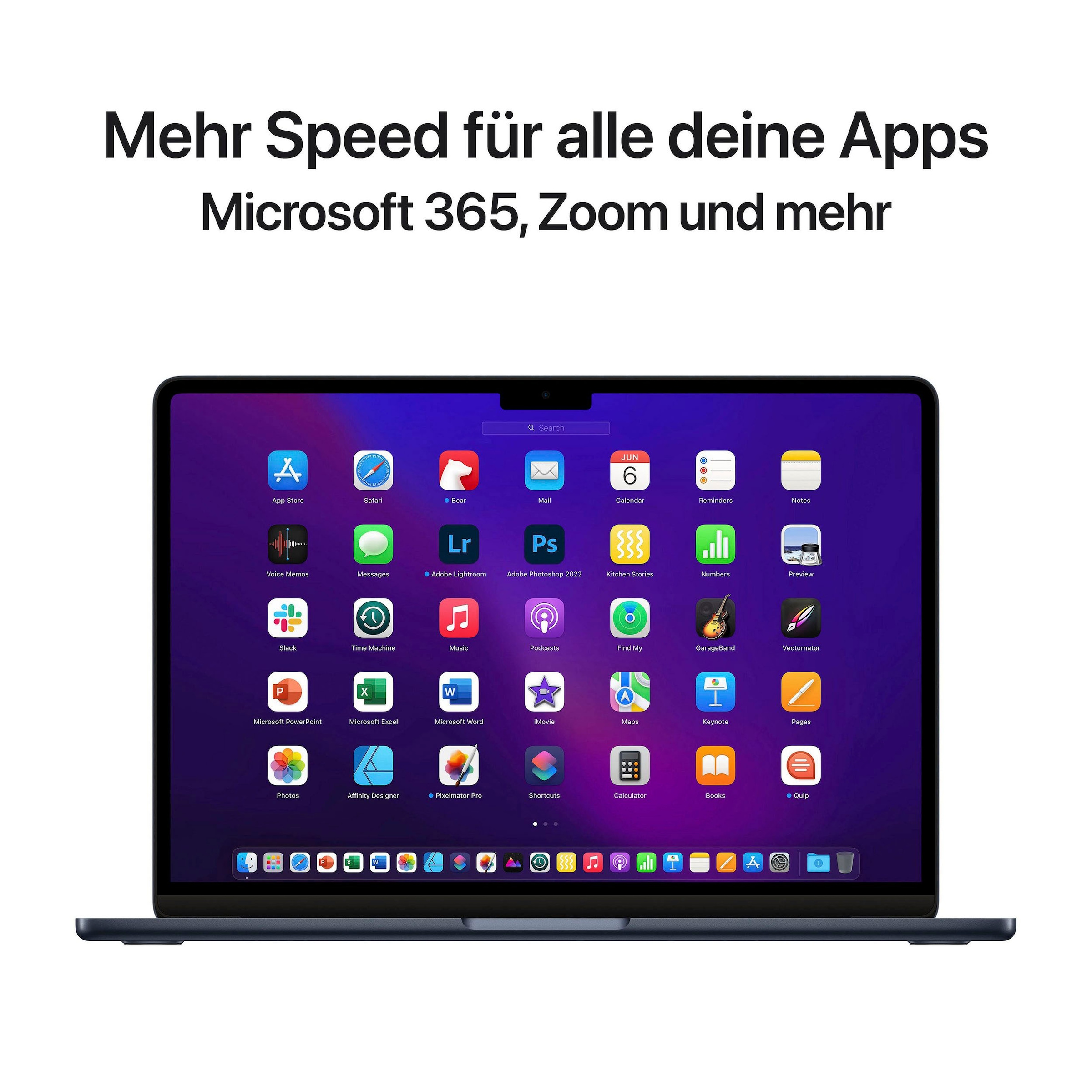 SSD Zoll, 34,54 BAUR / »MacBook Air«, M2, cm, 512 13,6 | Apple GB Apple, Notebook