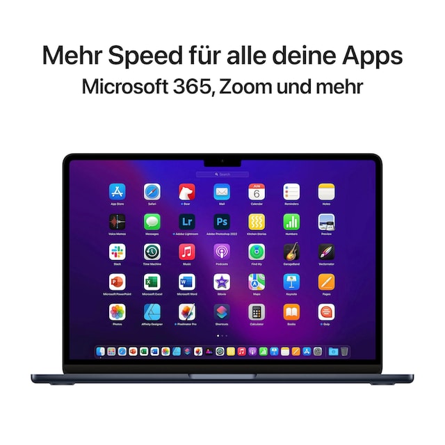 Apple Notebook »MacBook Air«, 34,54 cm, / 13,6 Zoll, Apple, M2, 512 GB SSD  | BAUR