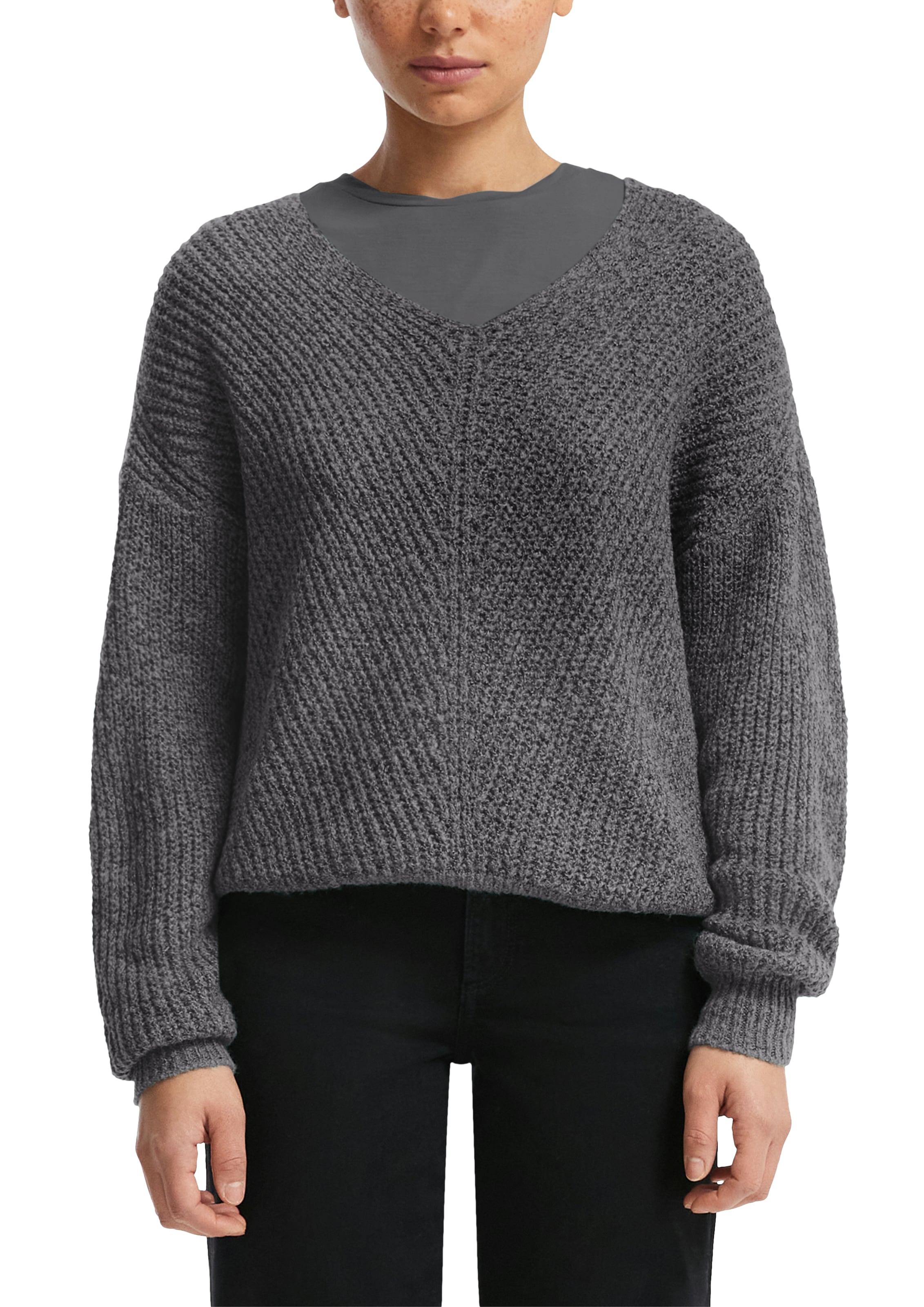 QS Strickpullover günstig online kaufen